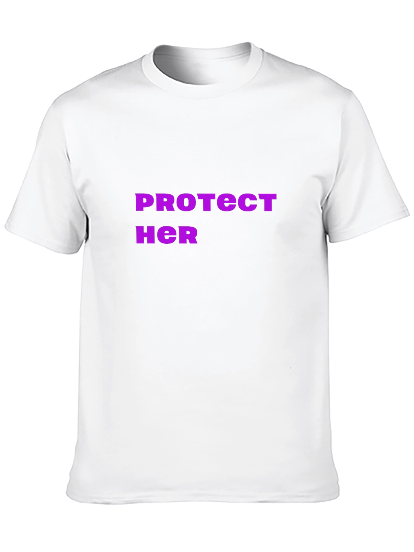 Black Protect Her Graphic Tee - Mens Black T-Shirt view 10