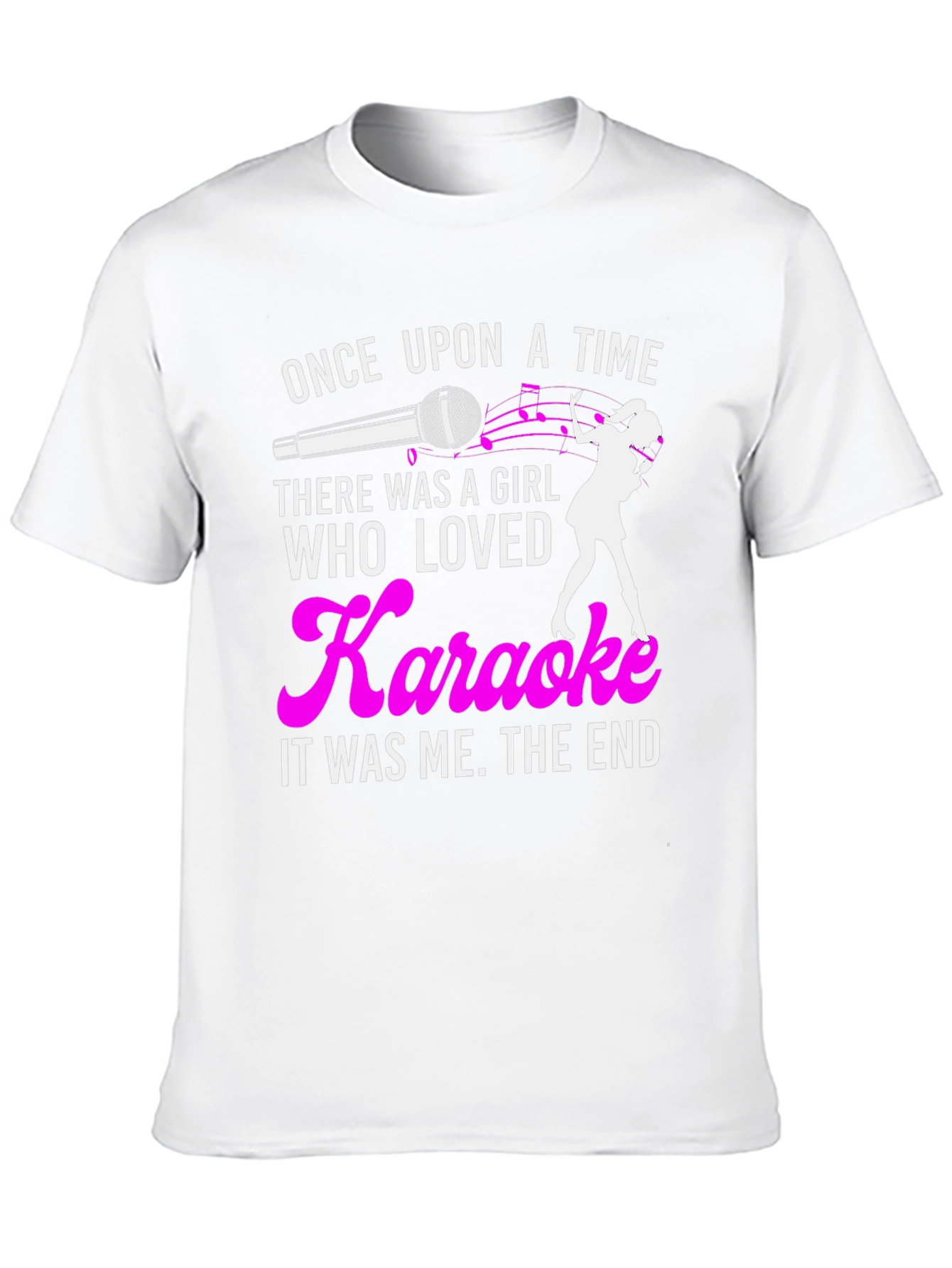 Black Karaoke Lover T-Shirt - Once Upon a Time view 10