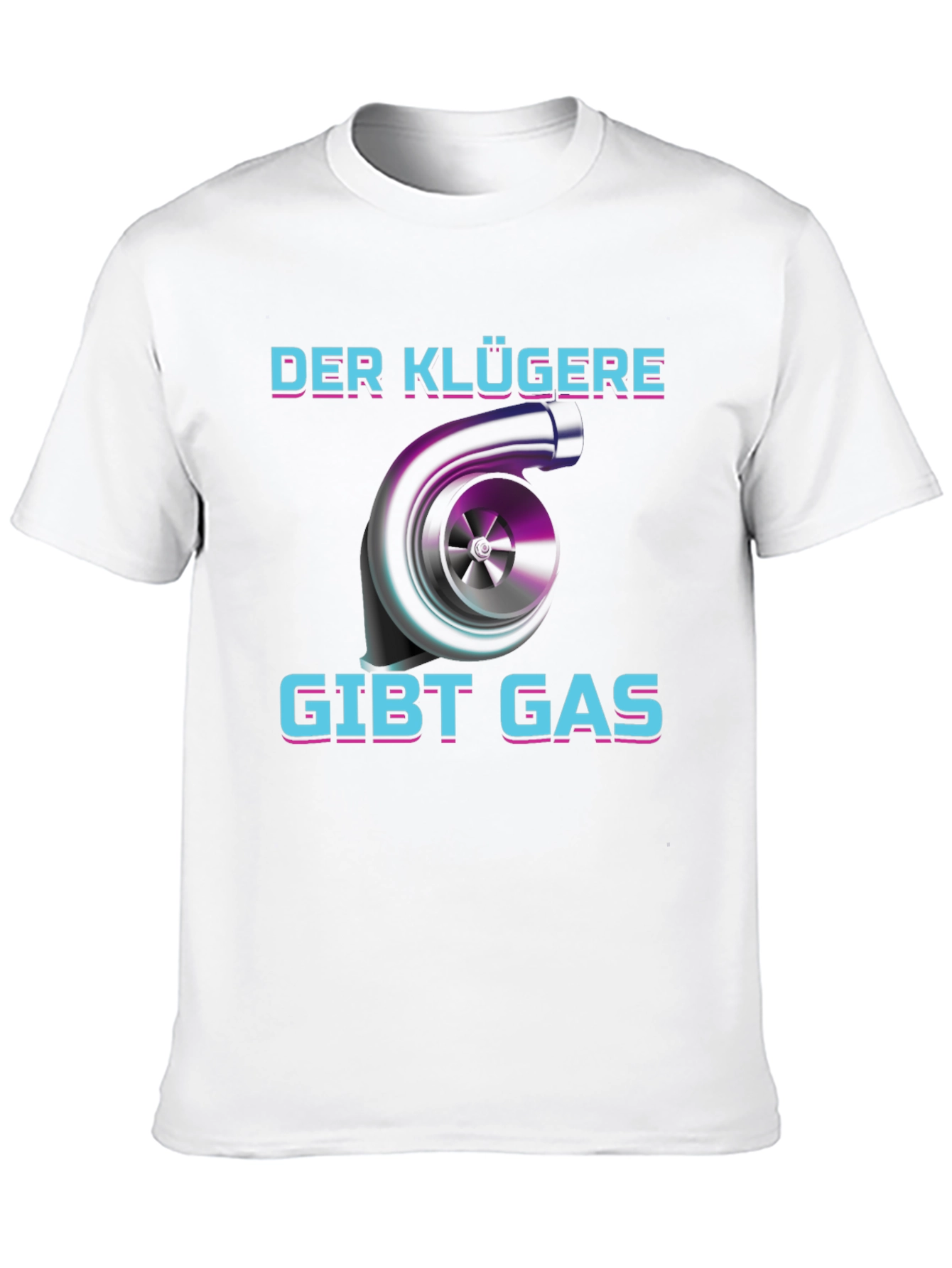 Black Der Klügere Gibt Gas T-Shirt view 10