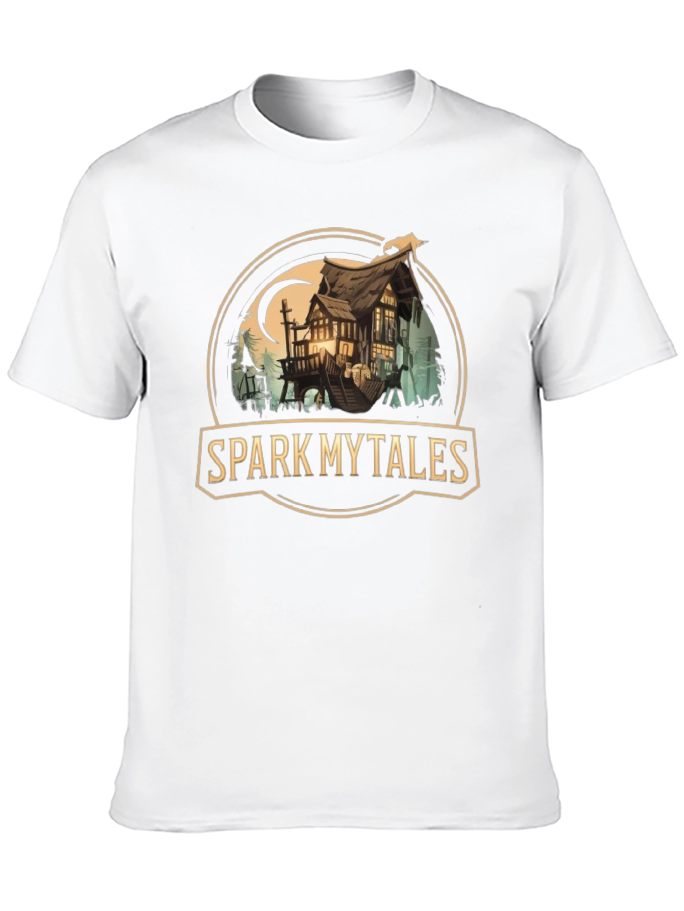 Black Spark Mytales Graphic Tee view 10