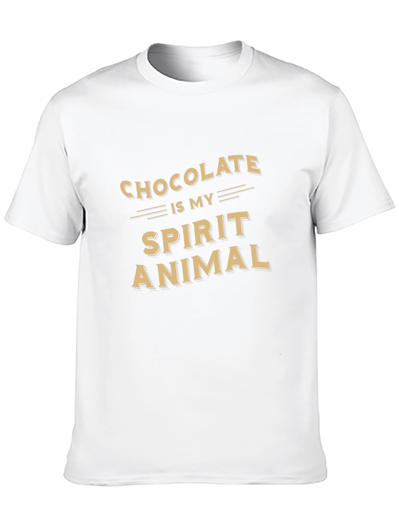 Black Chocolate Is My Spirit Animal Graphic T-Shirt view 10