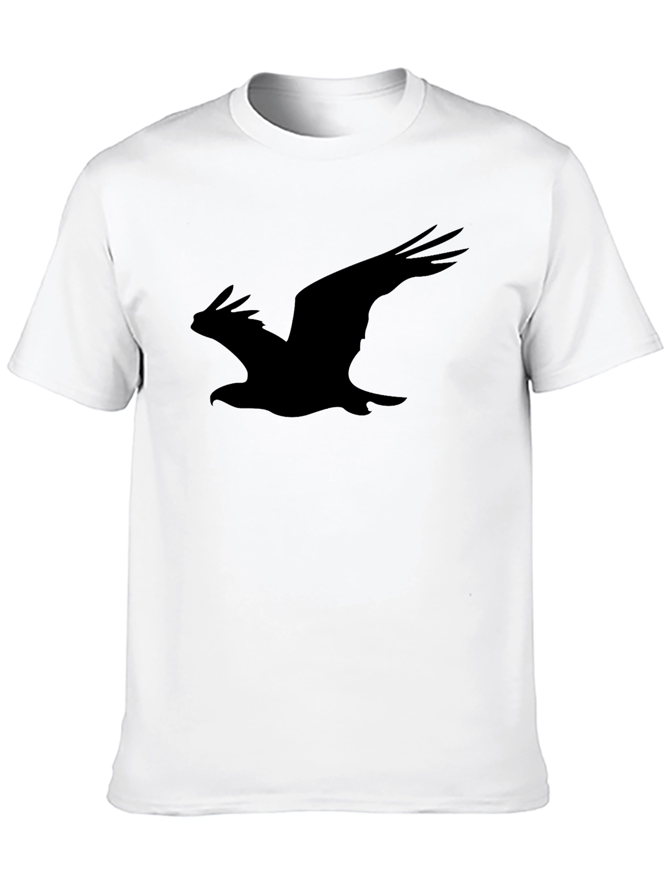 Black Men's Black Eagle Graphic Tee view 10