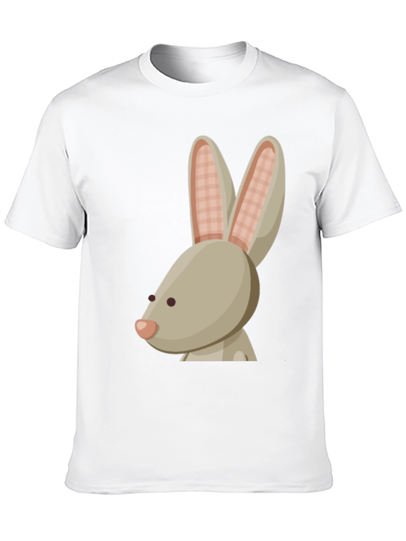 Black Bunny Graphic Tee - Soft Cotton, Casual Style view 10