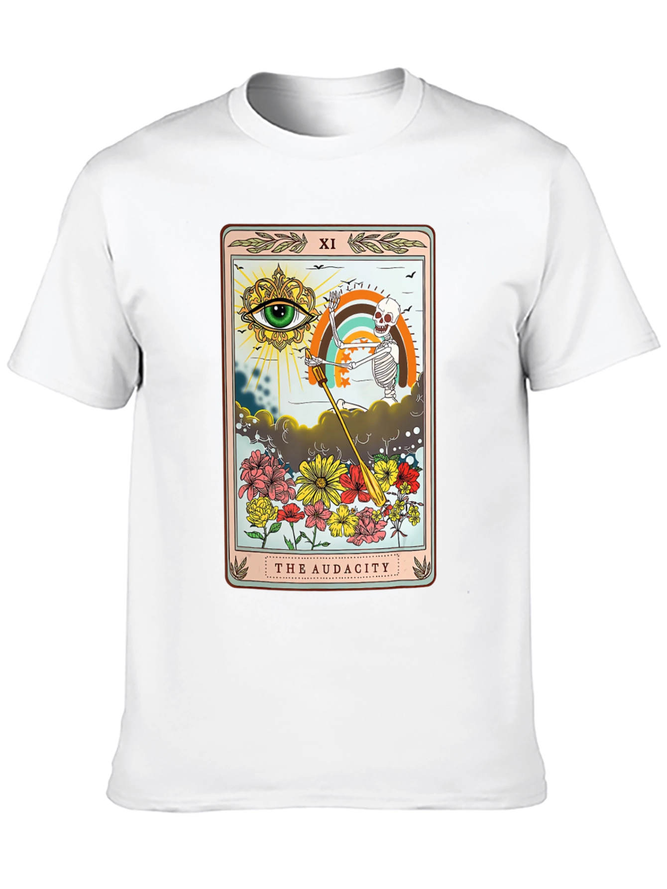 Black Audacity Tarot Card T-Shirt view 10