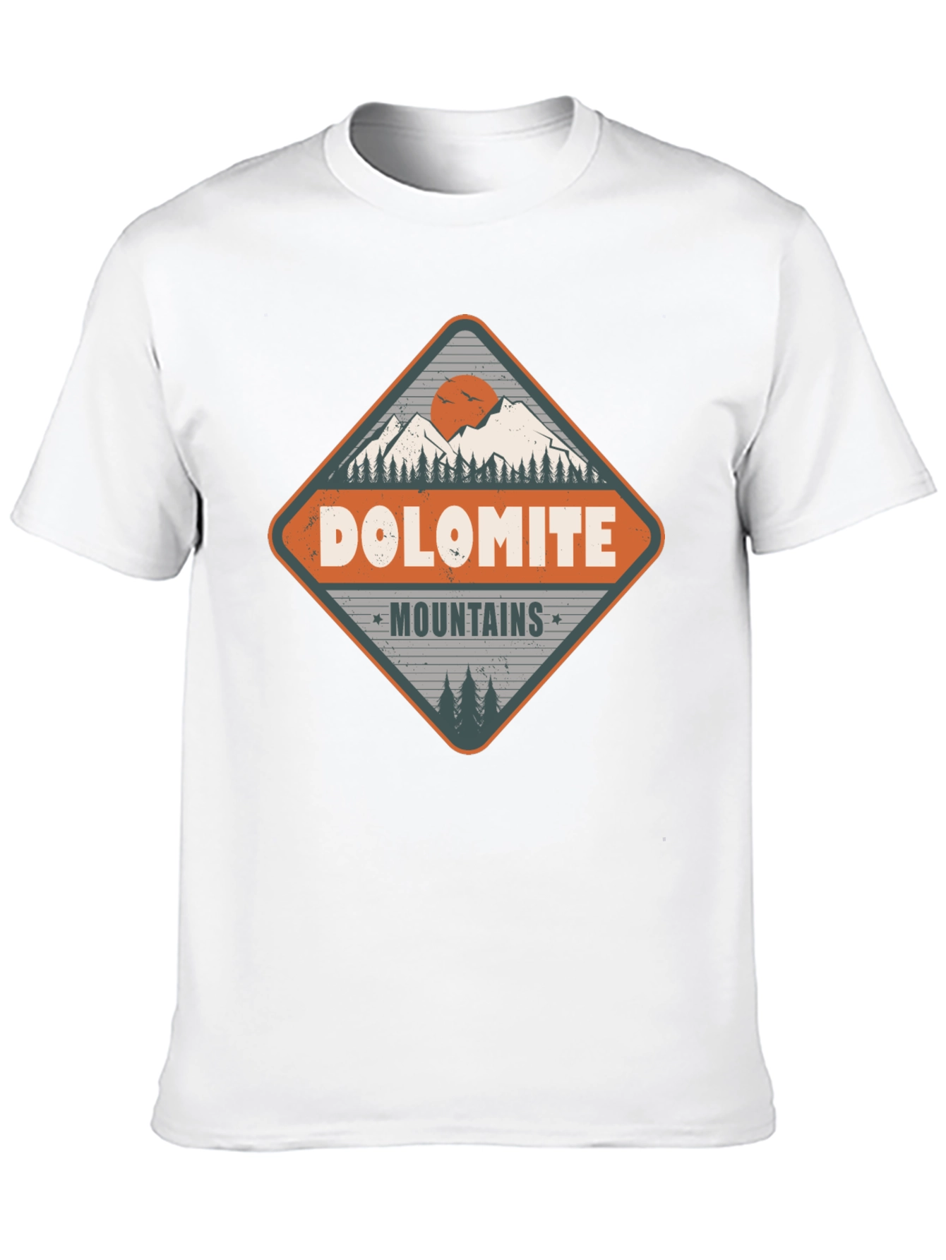 Black Dolomite Mountains Graphic Tee - Adventure Awaits view 10