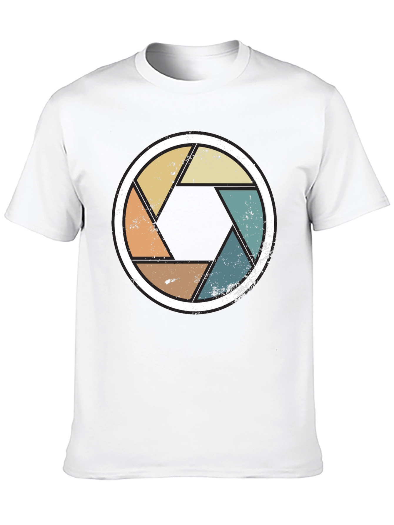 Retro Camera Aperture T-Shirt - Photographer Gift - 10