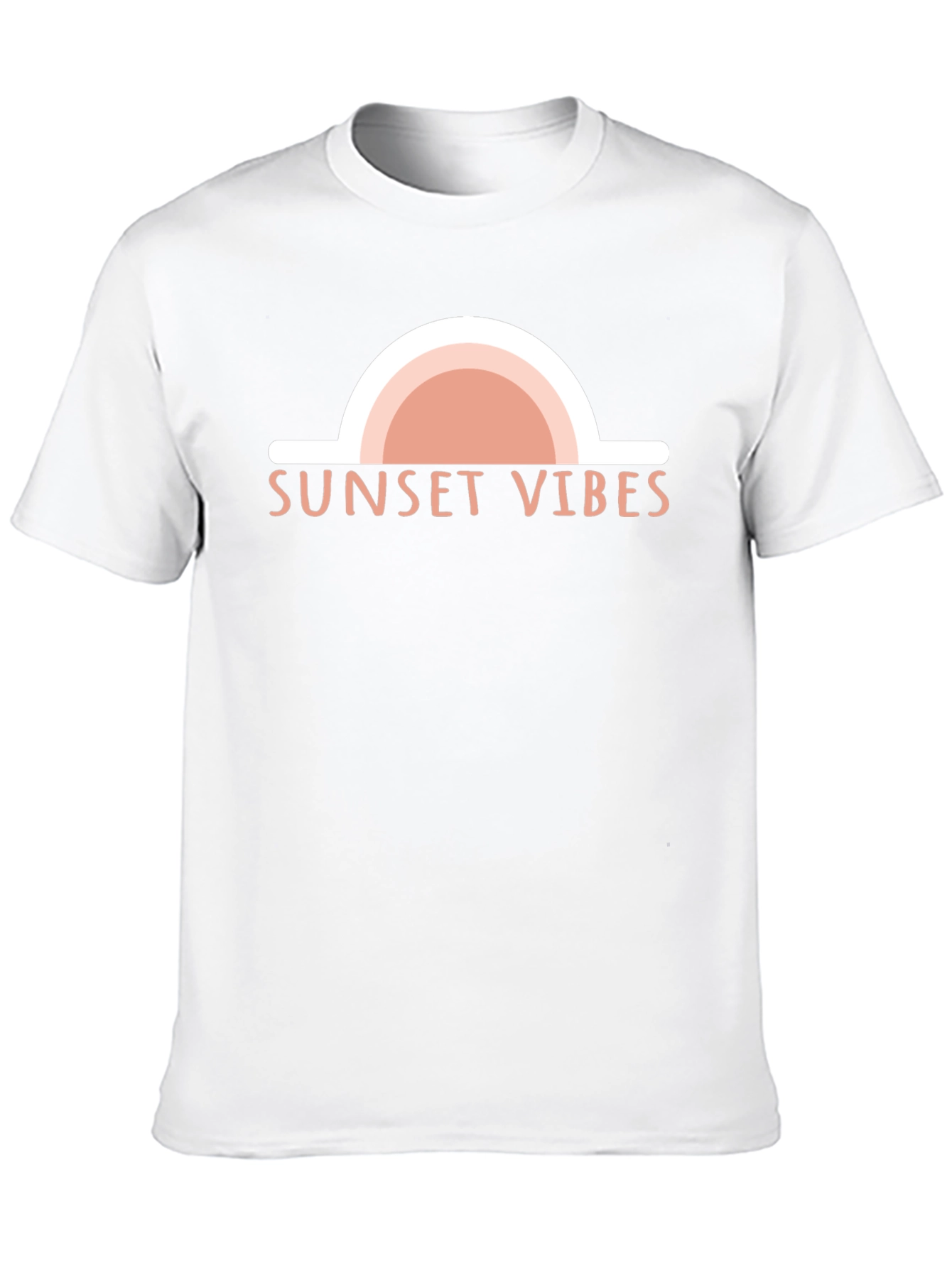 Black Sunset Vibes Graphic T-Shirt - Unisex view 10