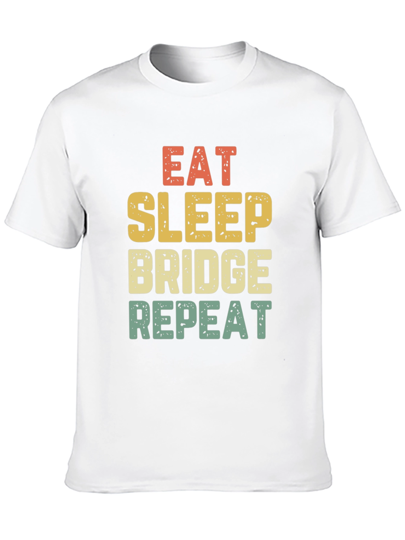 Black Eat Sleep Bridge Repeat T-Shirt view 10