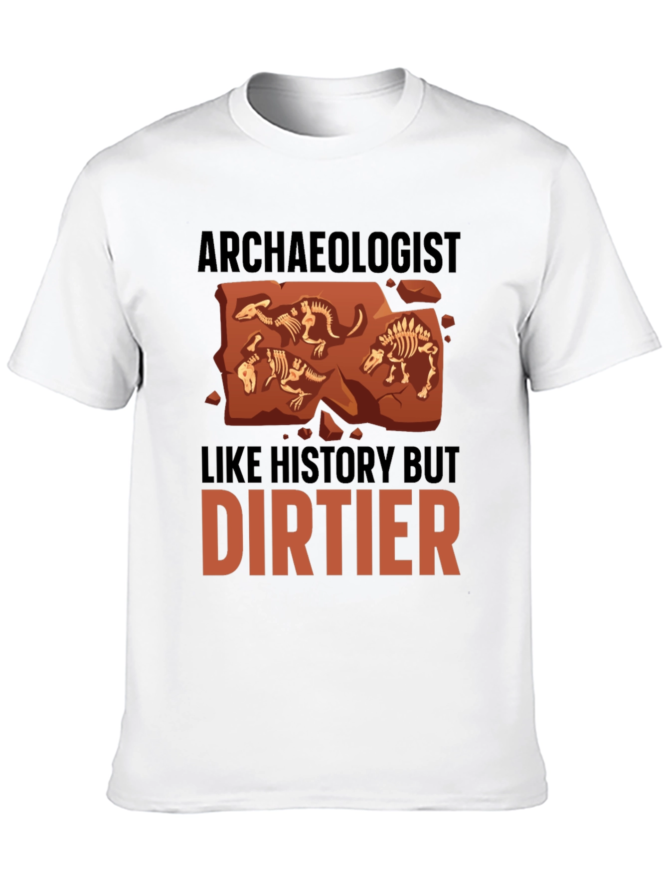 Black Archaeologist T-Shirt - History But Dirtier view 10