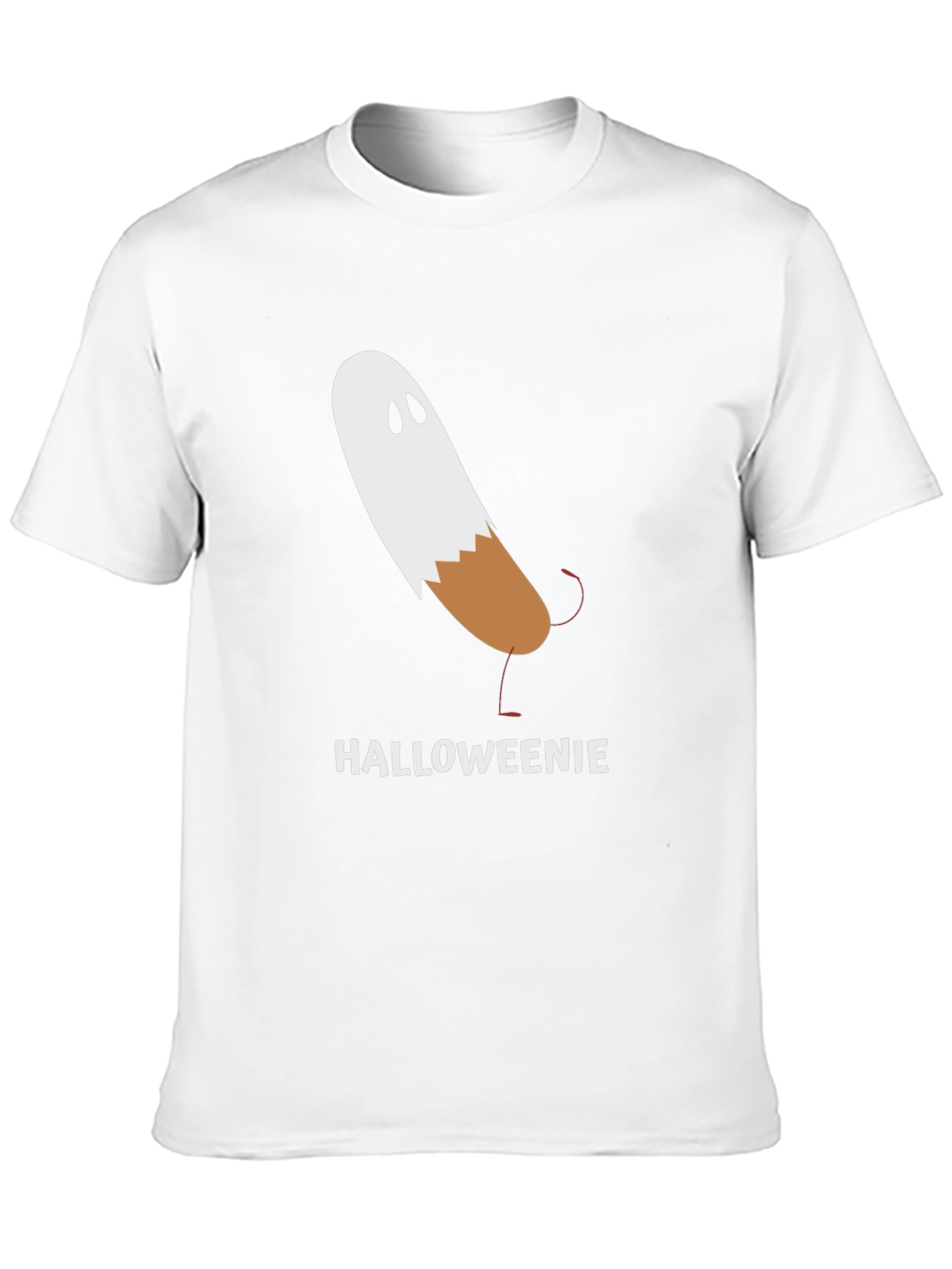 Black Halloweenie Funny Halloween T-Shirt view 10