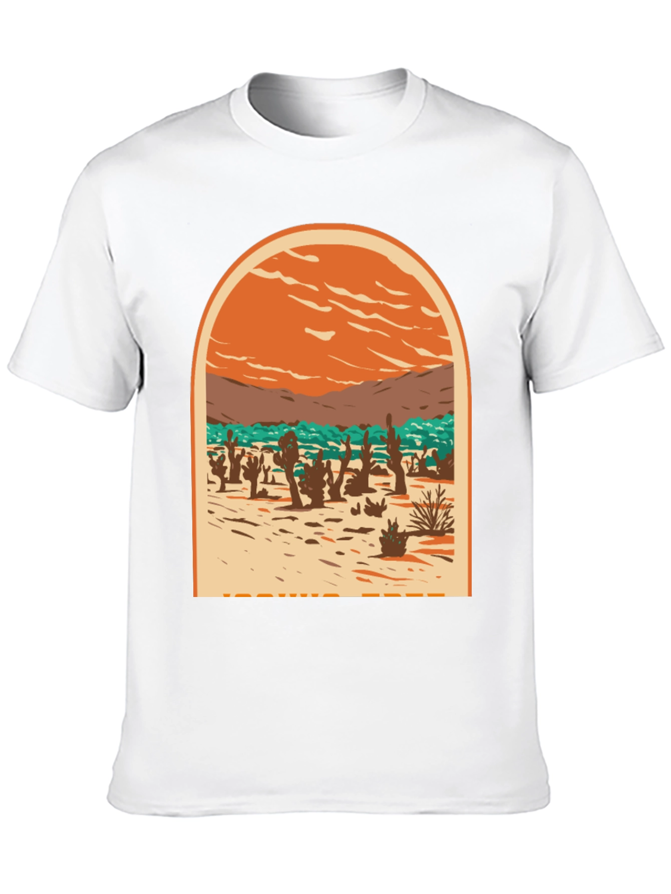 Black Desert Scene Graphic Tee - Black view 10