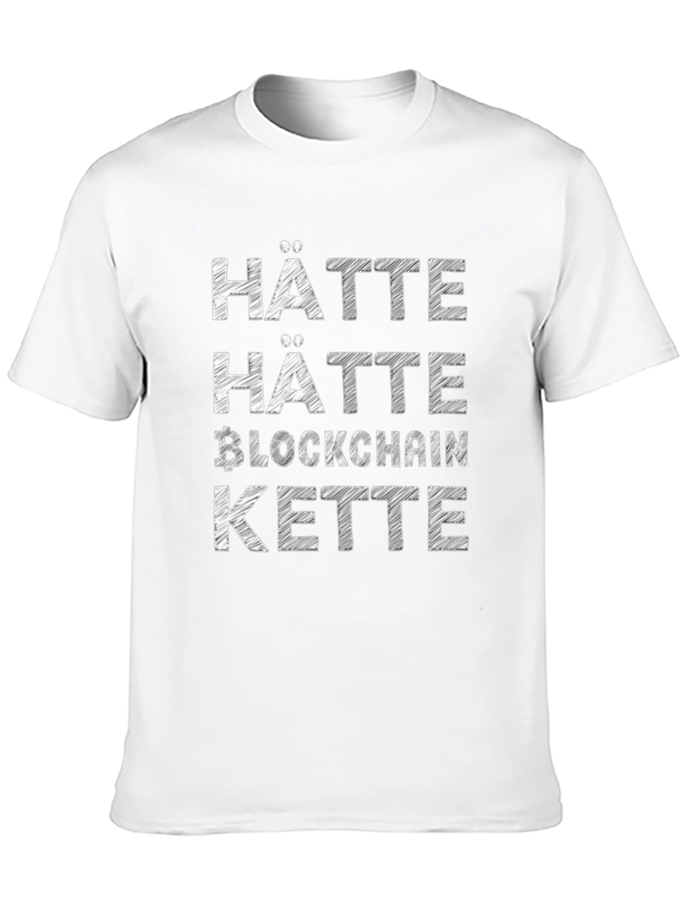 Black Hätte Hätte Blockchain Kette T-Shirt view 10