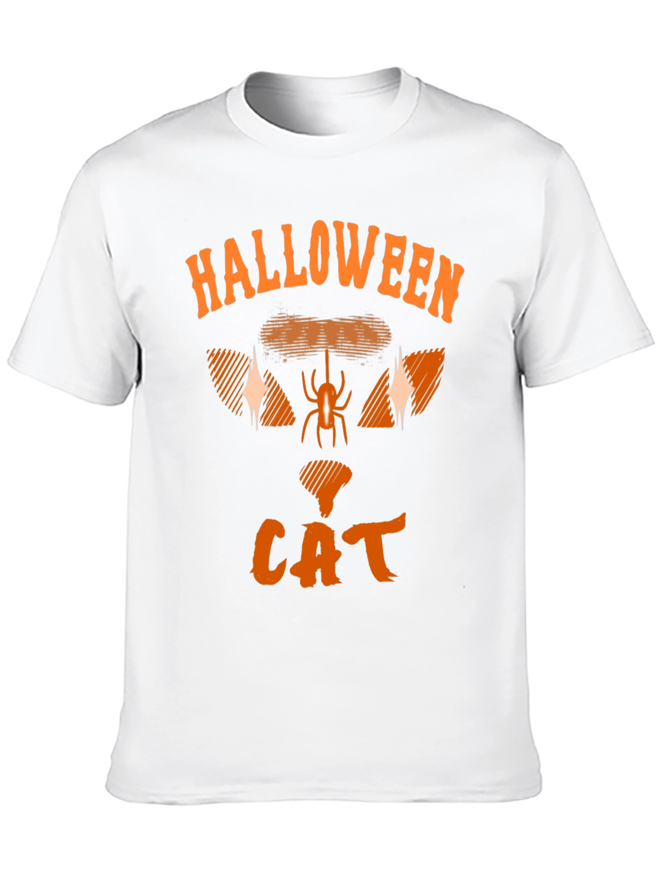 Black Halloween Cat T-Shirt - Spooky Season Apparel view 10