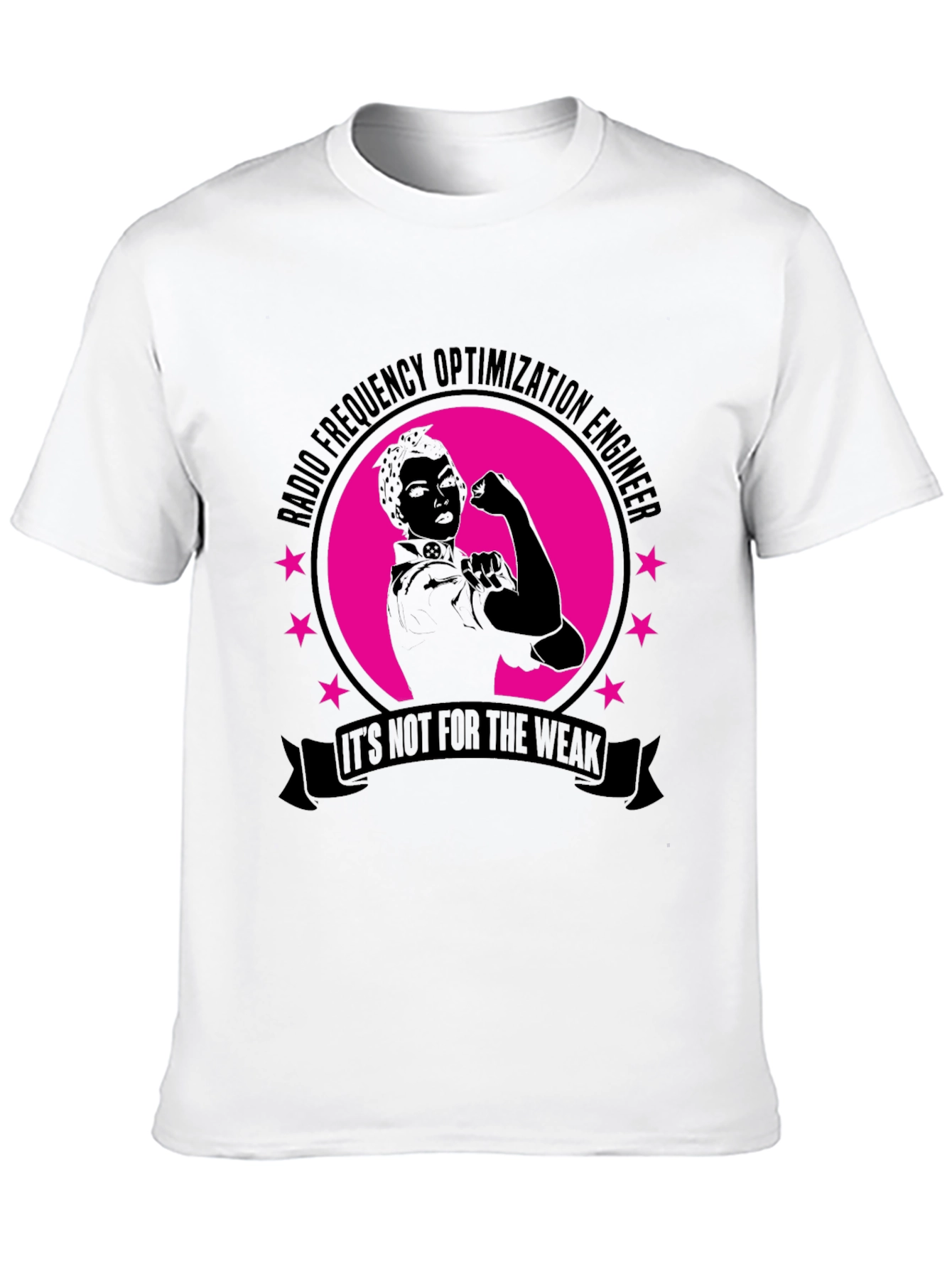 Black Radio Frequency Optimization Engineer T-Shirt view 10