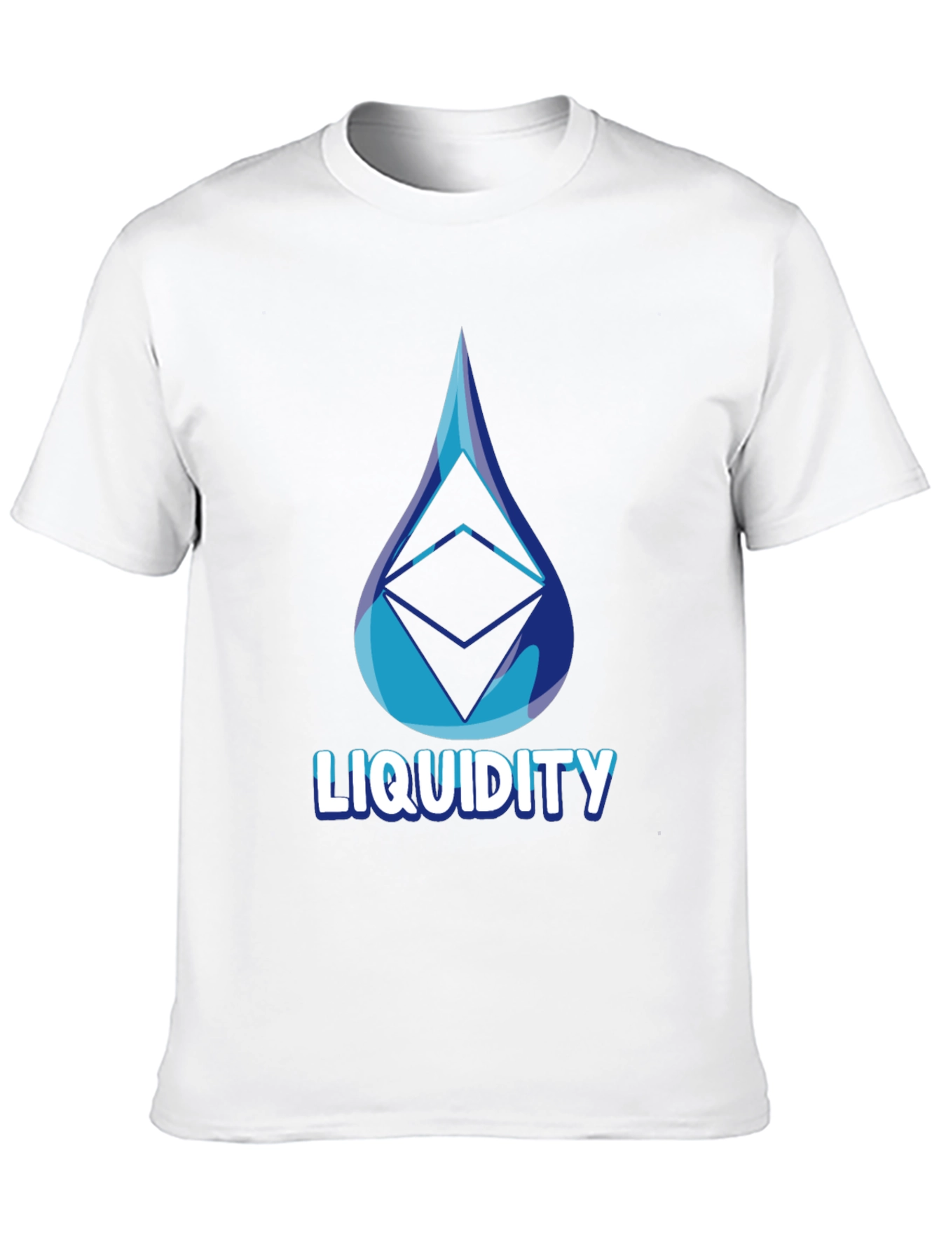 Black Liquidity Crypto Tee - Stylish Ethereum Design view 10