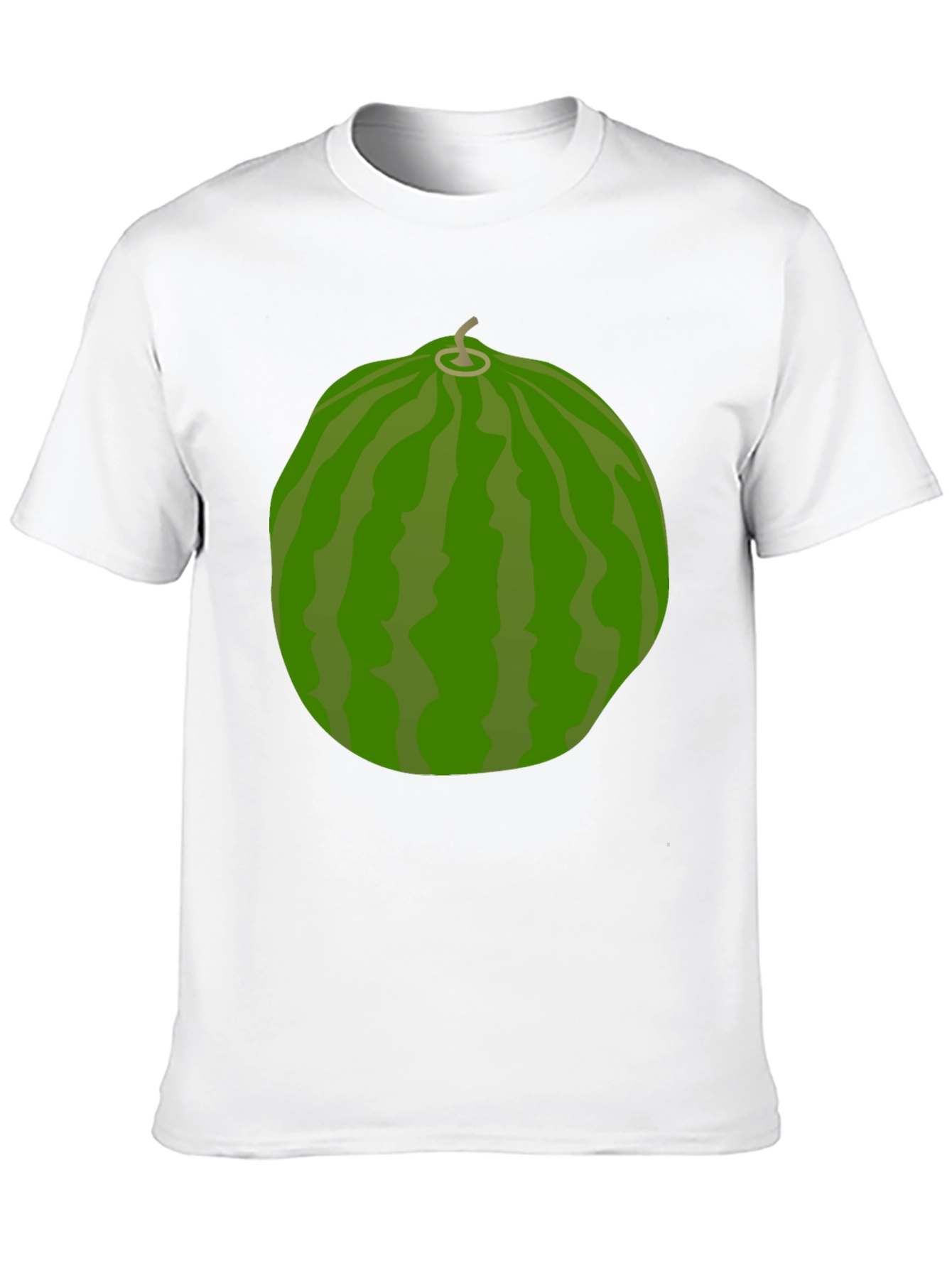 Black Watermelon Graphic T-Shirt - Novelty Fruit Tee view 10
