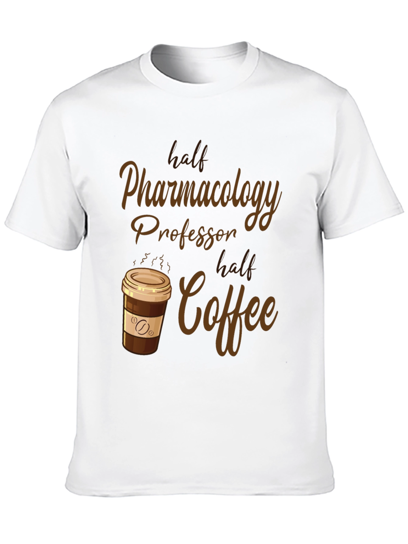 Black Pharmacology Professor Coffee Lover T-Shirt view 10