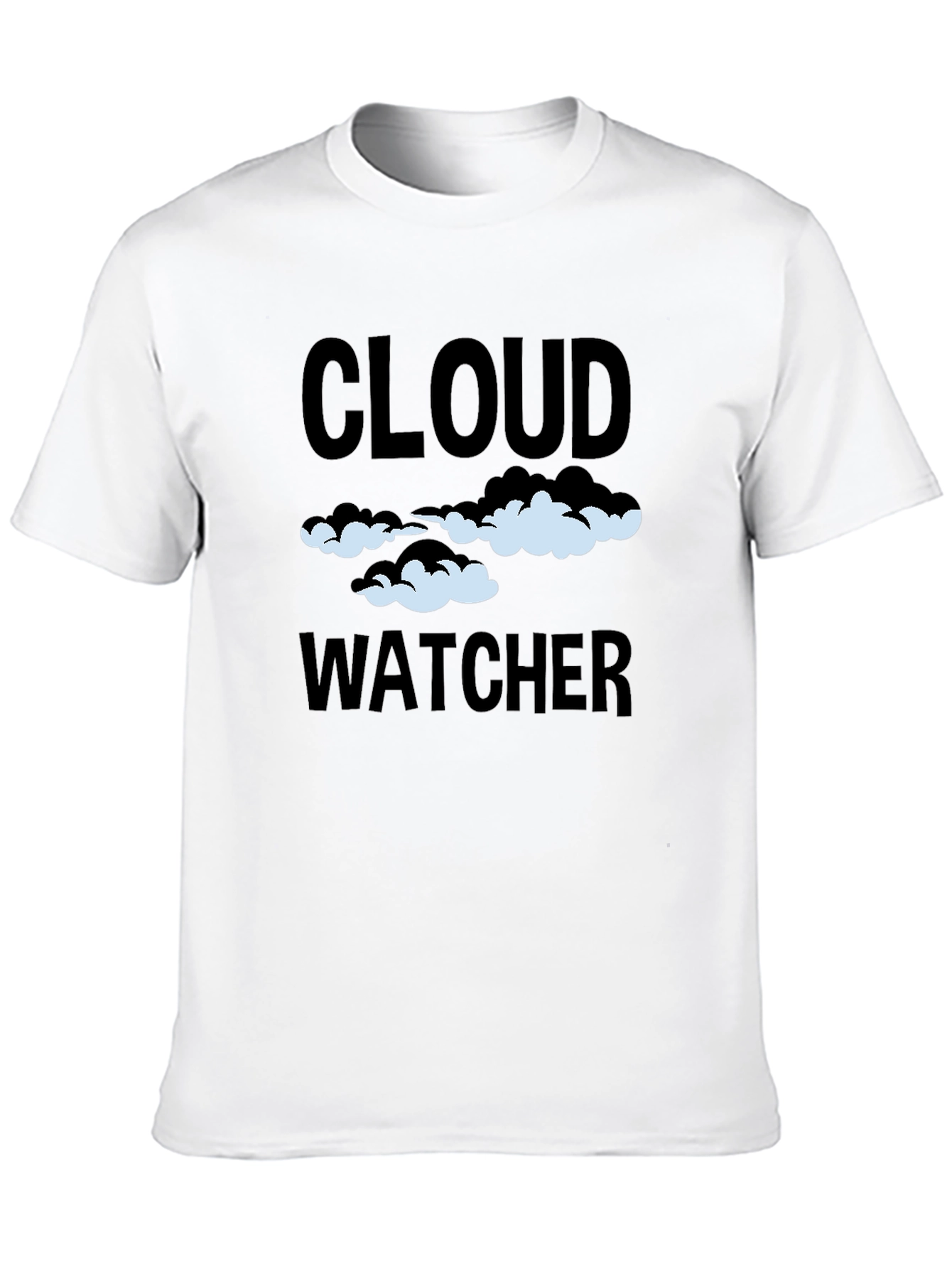 Black Cloud Watcher Graphic T-Shirt - Sky Gazing Tee view 10