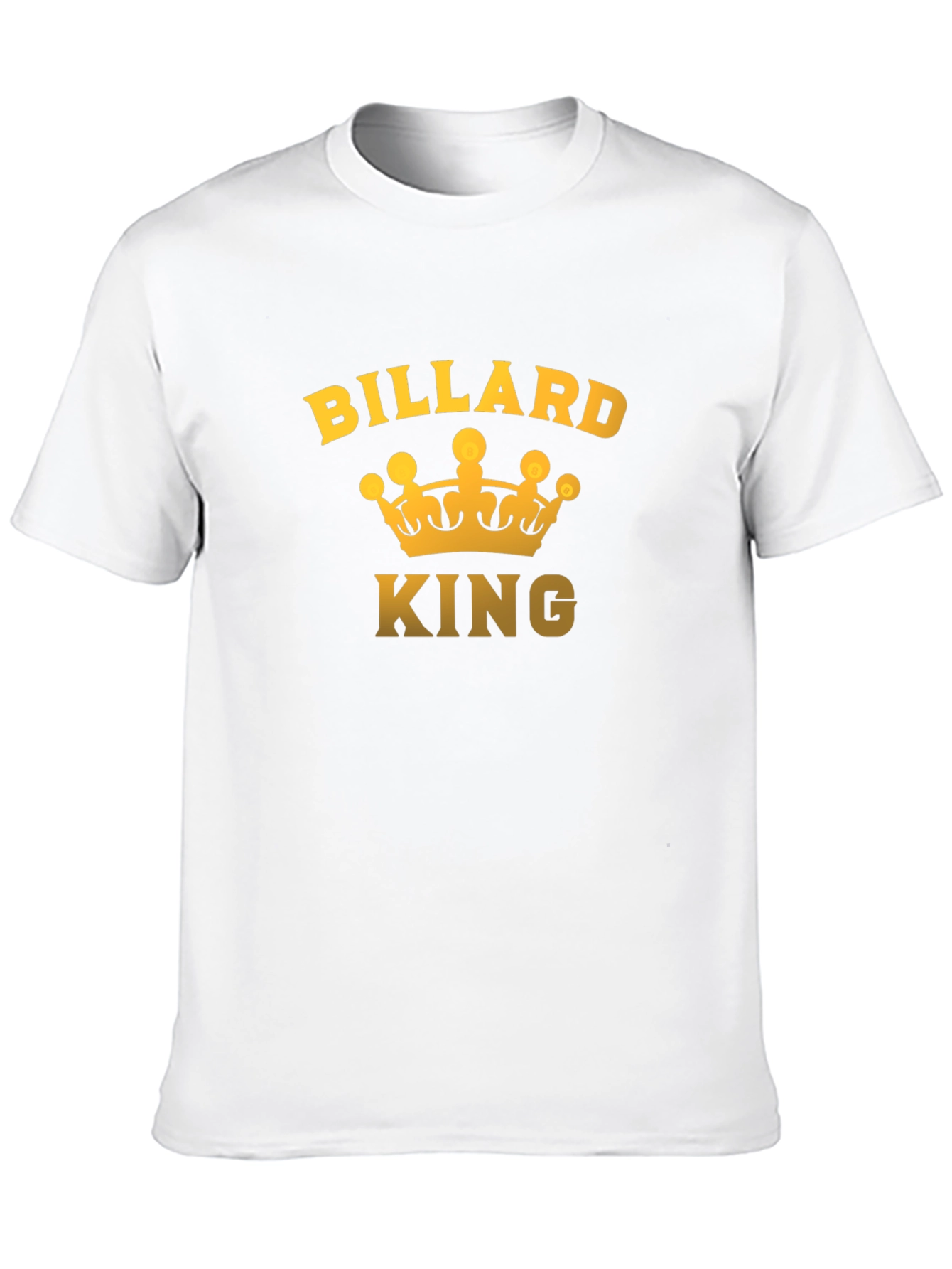 Black Billard King Black T-Shirt view 10