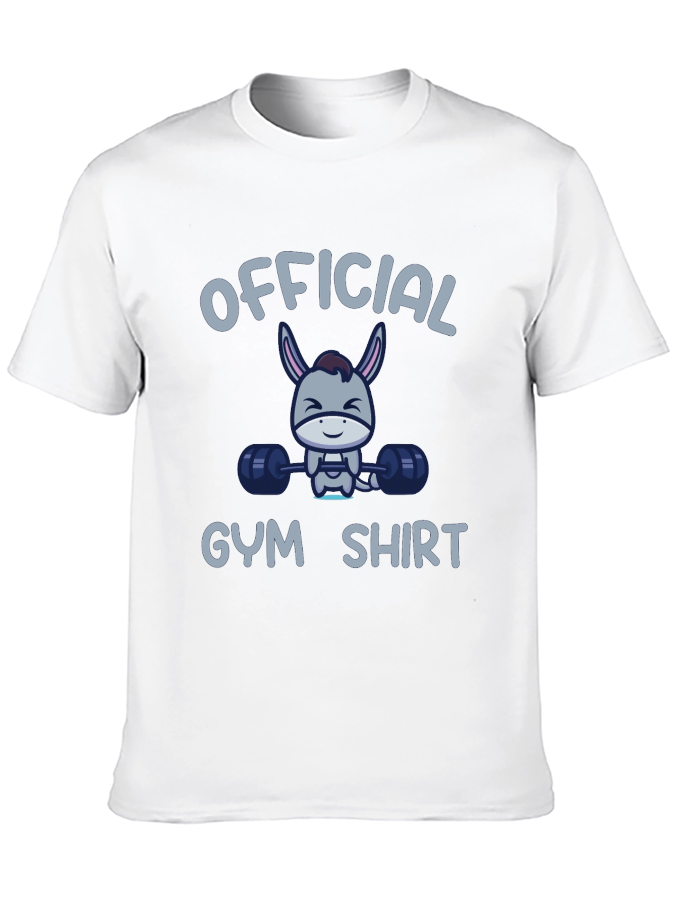 Black Funny Donkey Gym Shirt - Official Workout Tee view 10