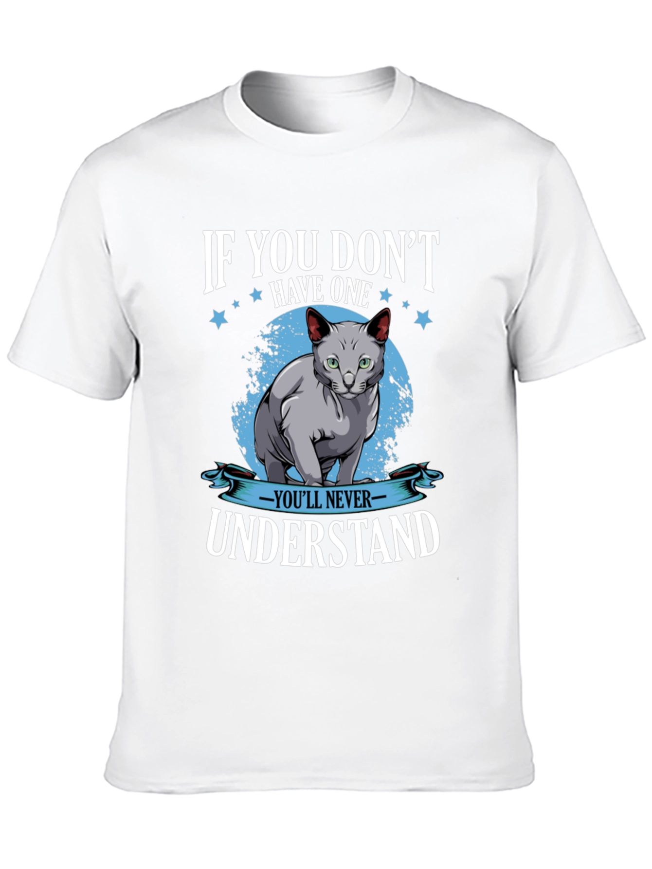 Black If You Don't Have One Cat Graphic T-Shirt view 10