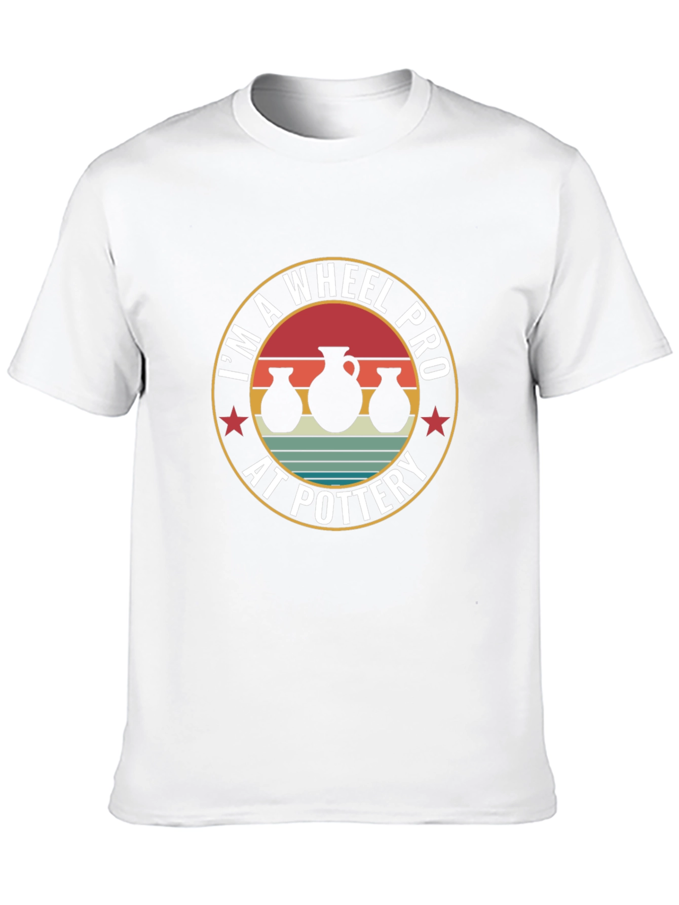 Black I'm A Wheel Pro At Pottery T-Shirt view 10