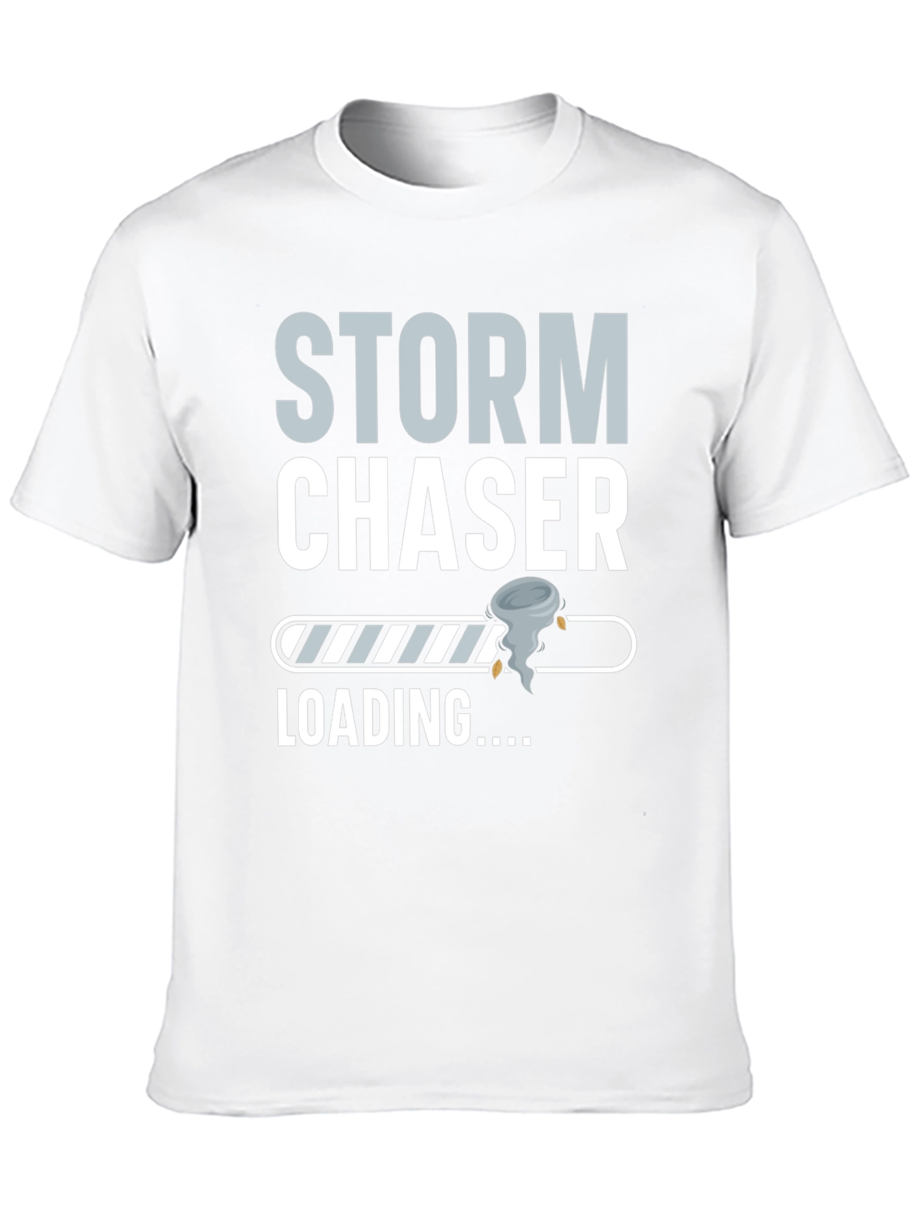 Black Storm Chaser Loading T-Shirt view 10