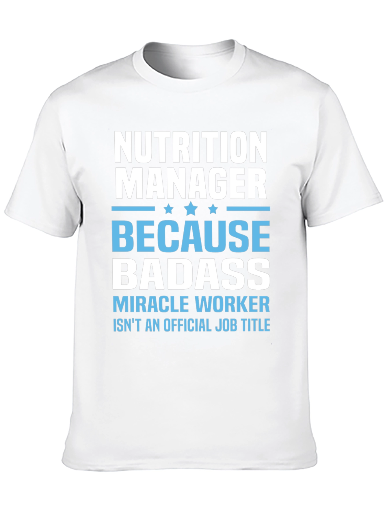 Black Nutrition Manager Badass T-Shirt view 10