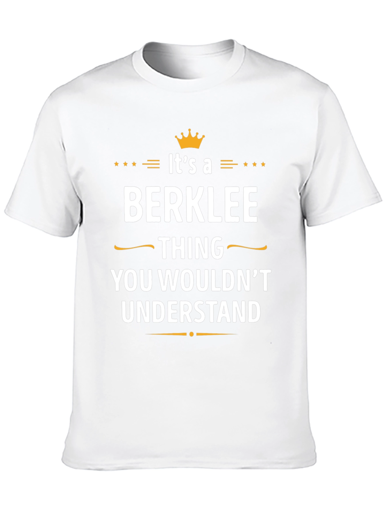 Black Berklee Thing T-Shirt - You Wouldn't Understand view 10