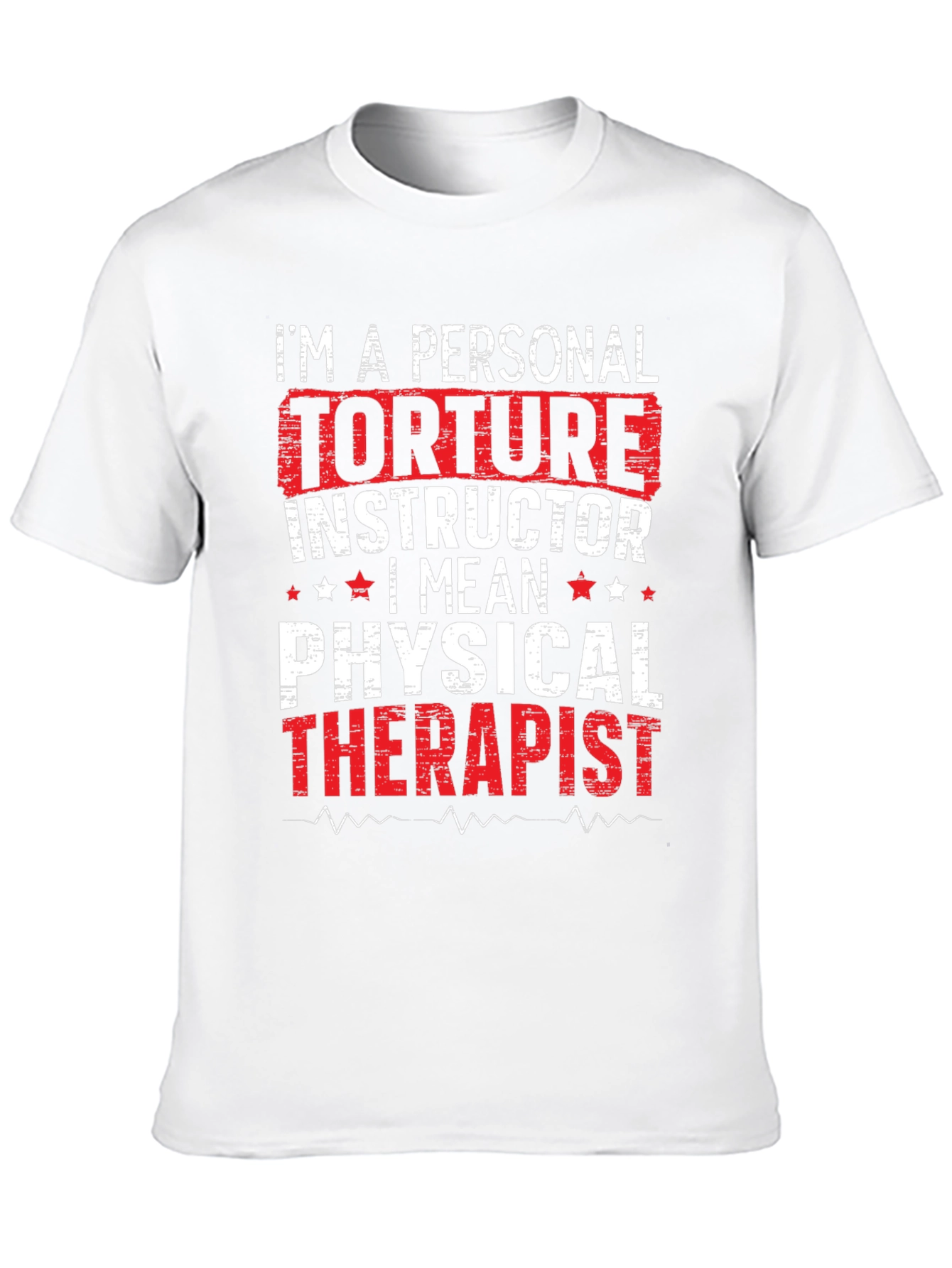 Black Personal Torture Instructor Funny Graphic Tee view 10