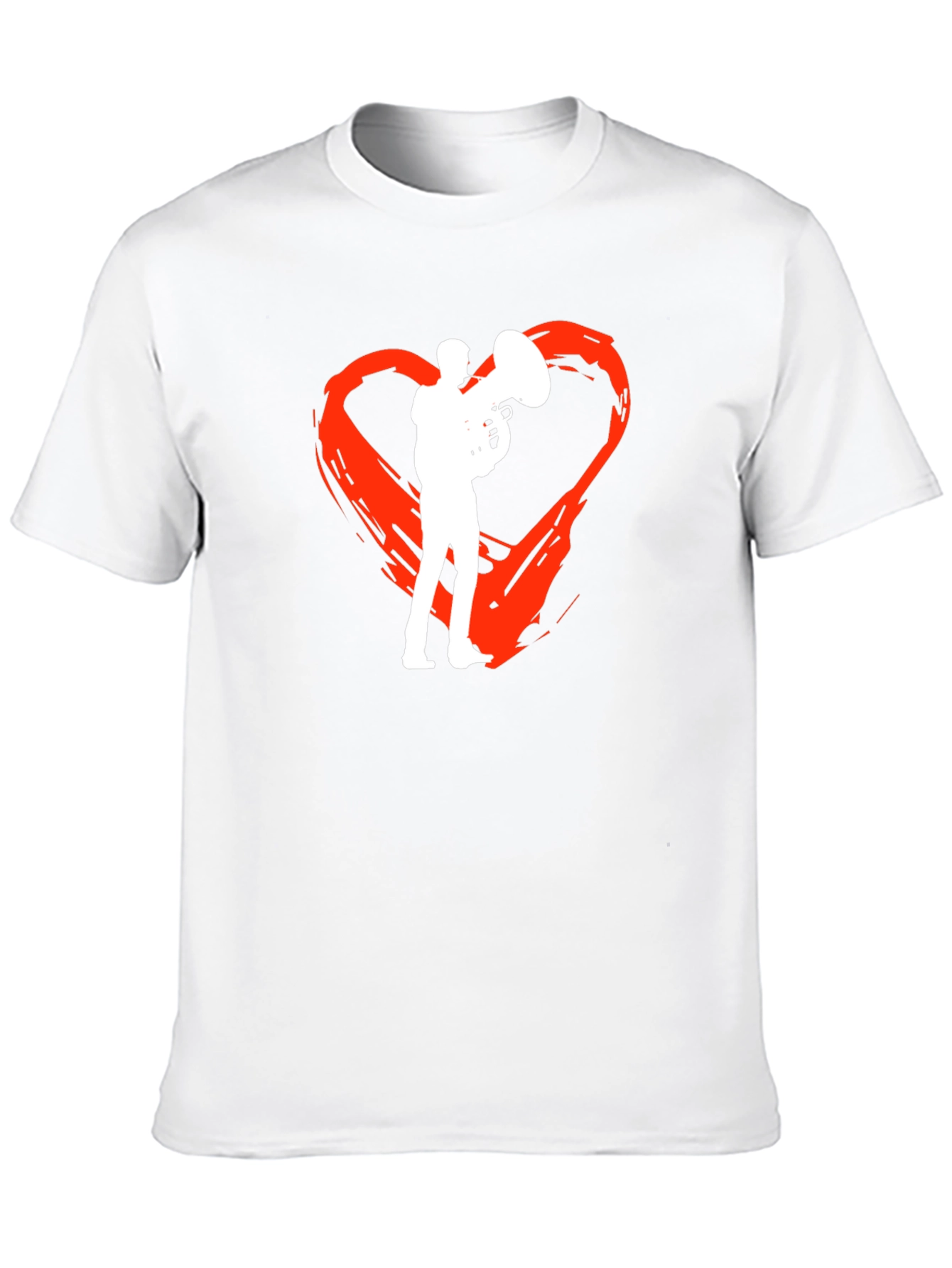 Black Tuba Heartbeat T-Shirt view 10