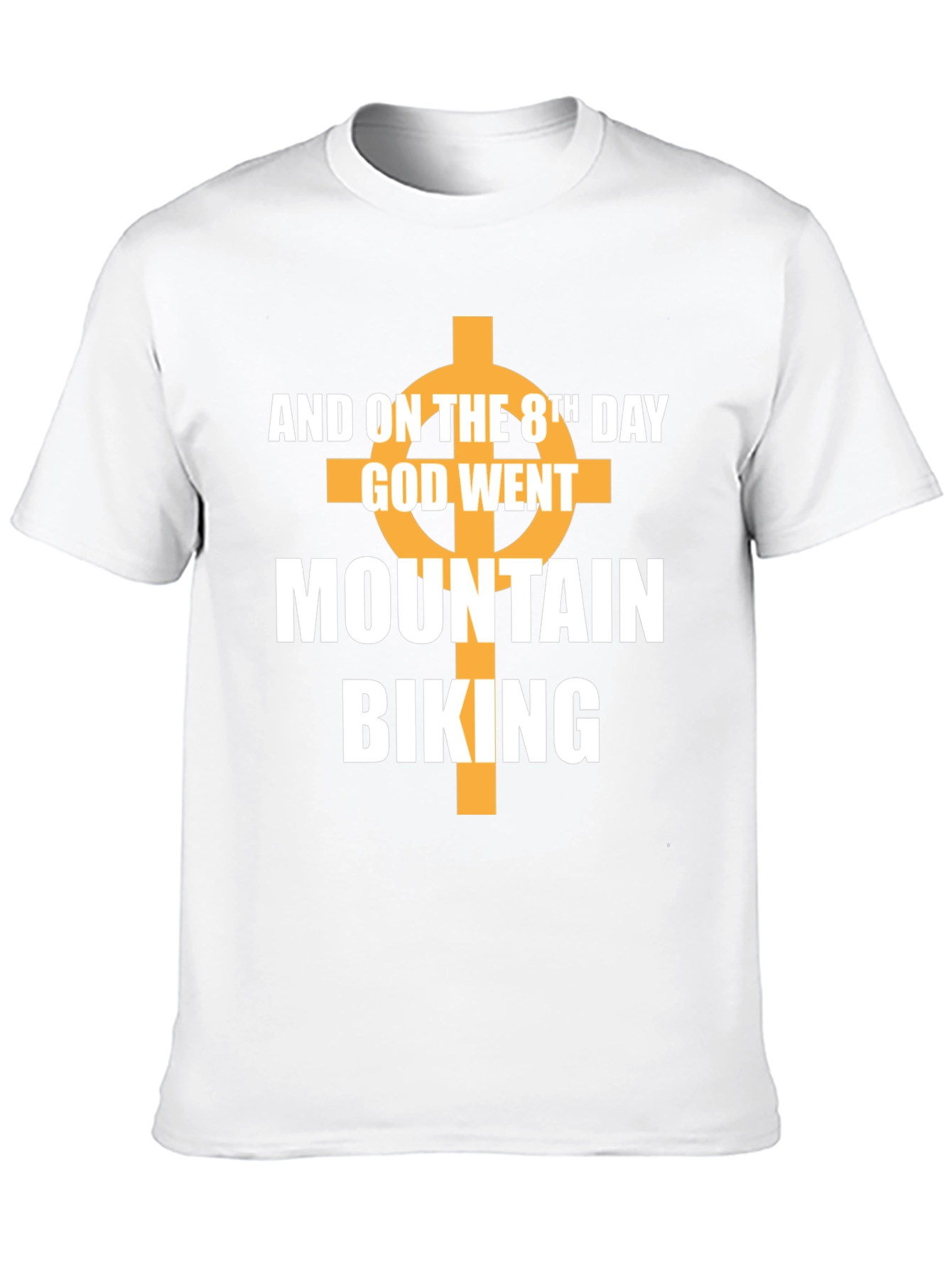 Black Mountain Biking Graphic Tee - "And on the 8th Day..." view 10