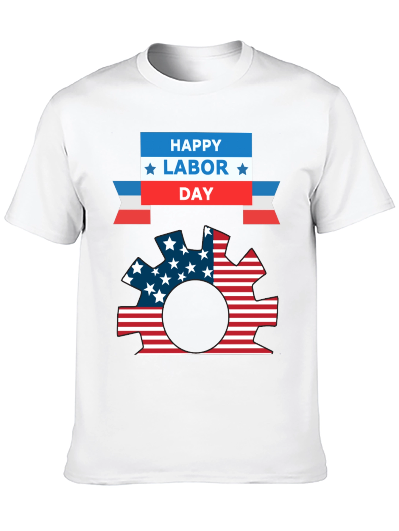 Black Happy Labor Day Patriotic Gear T-Shirt view 10