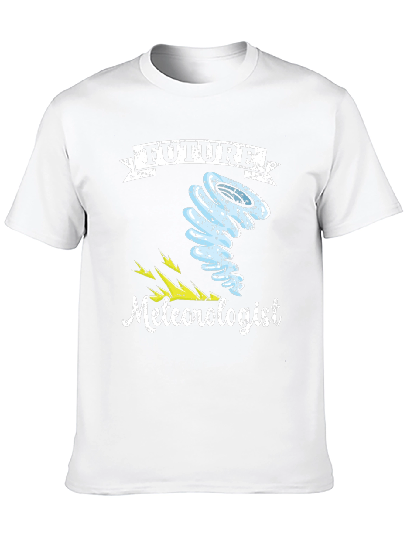 Black Future Meteorologist T-Shirt view 10