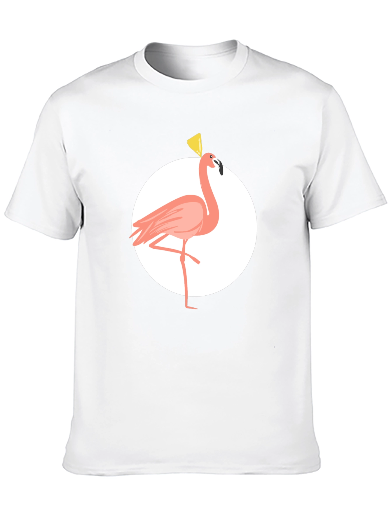Black Flamingo T-Shirt - Stylish Graphic Tee view 10