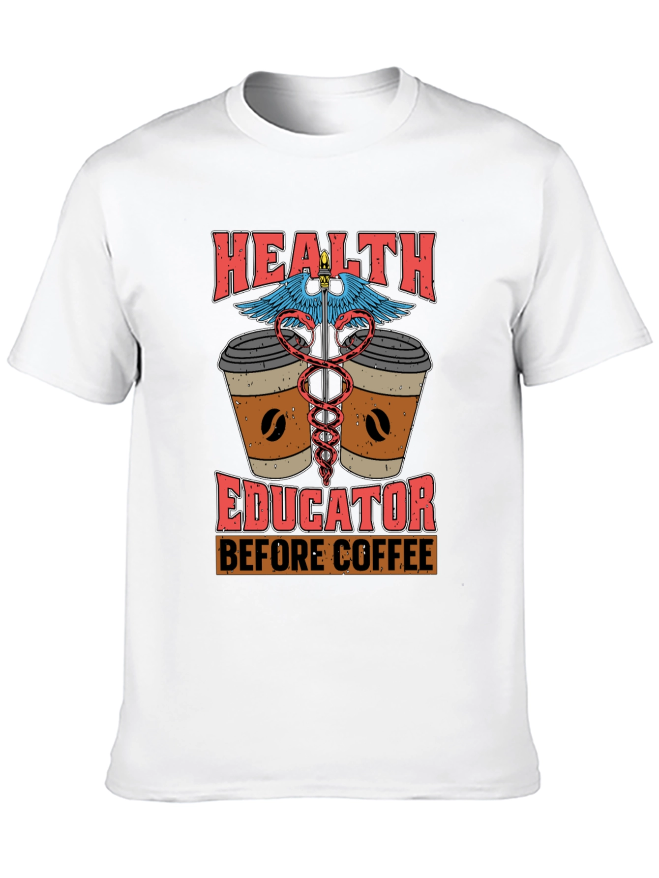 Health Educator Coffee T-Shirt - 10
