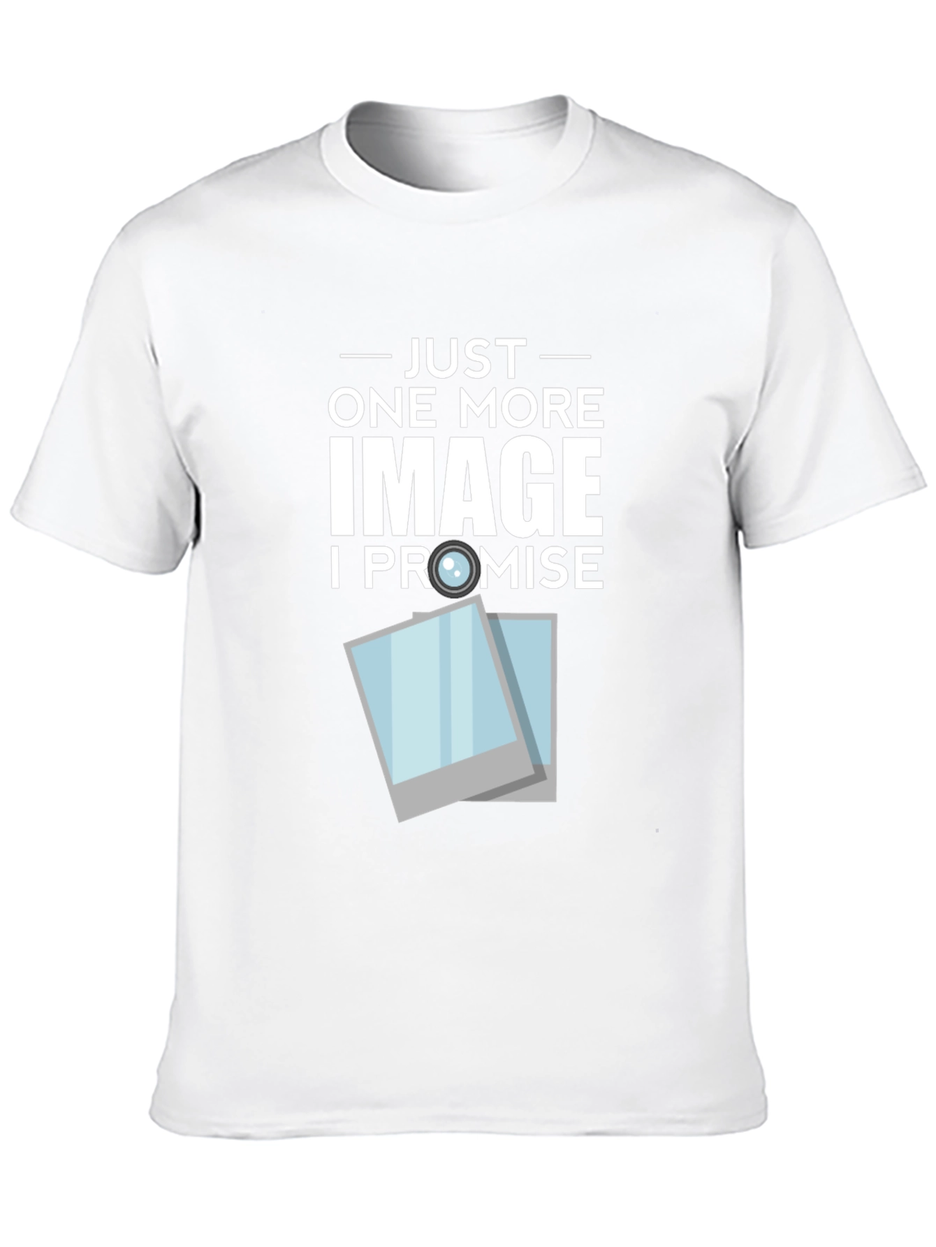 Black One More Image T-Shirt - Photography Tee view 10