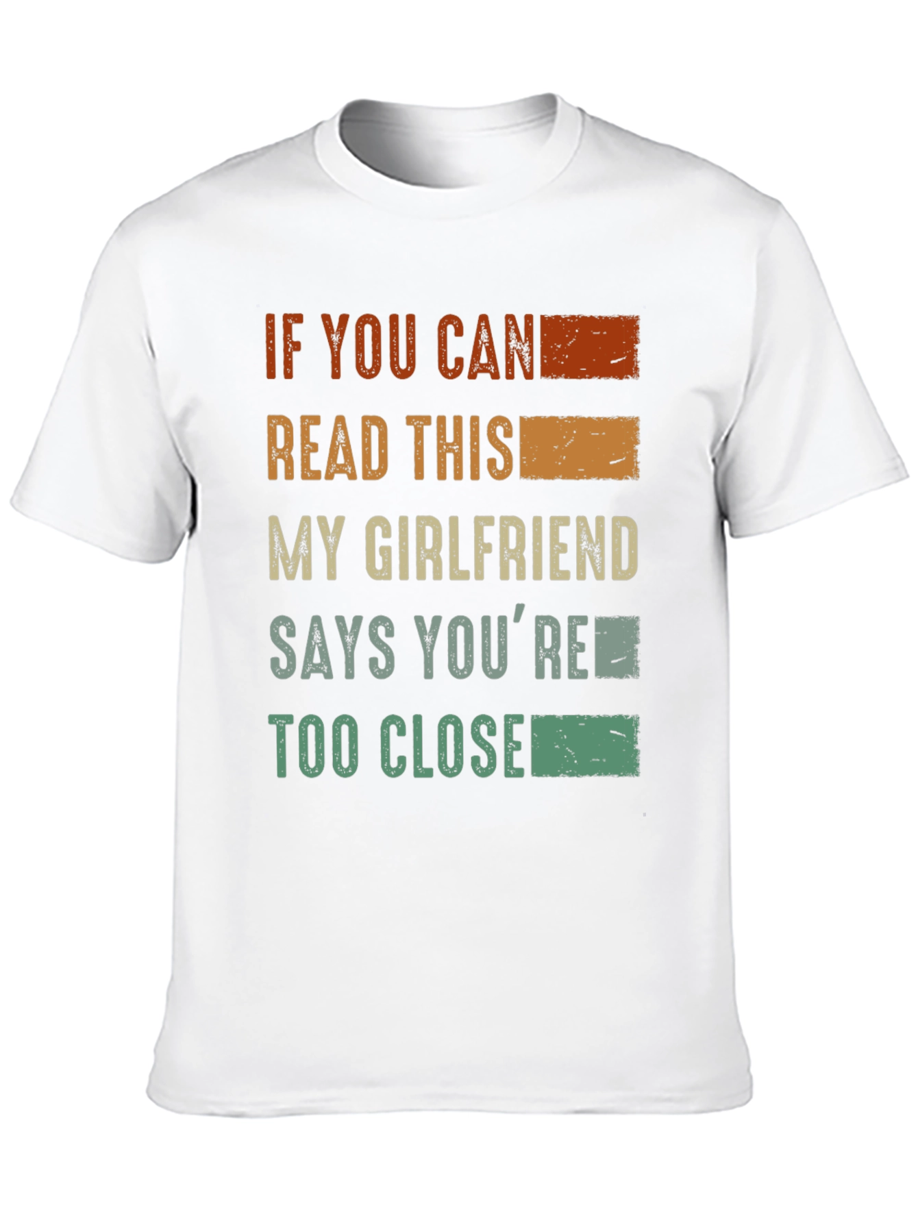 Black Funny Graphic T-Shirt - "If You Can Read This..." view 10