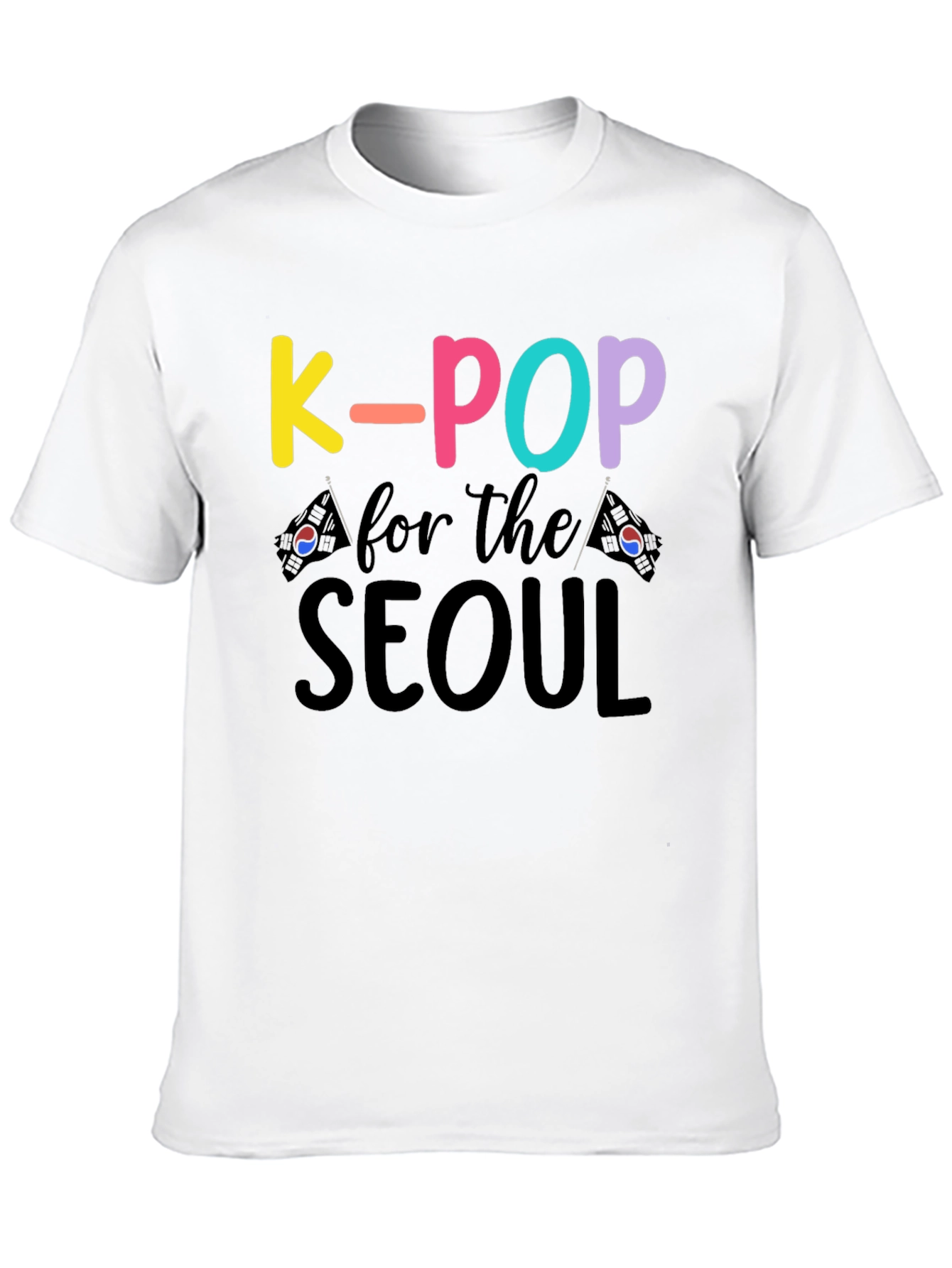Black K-Pop for the Seoul T-Shirt view 10