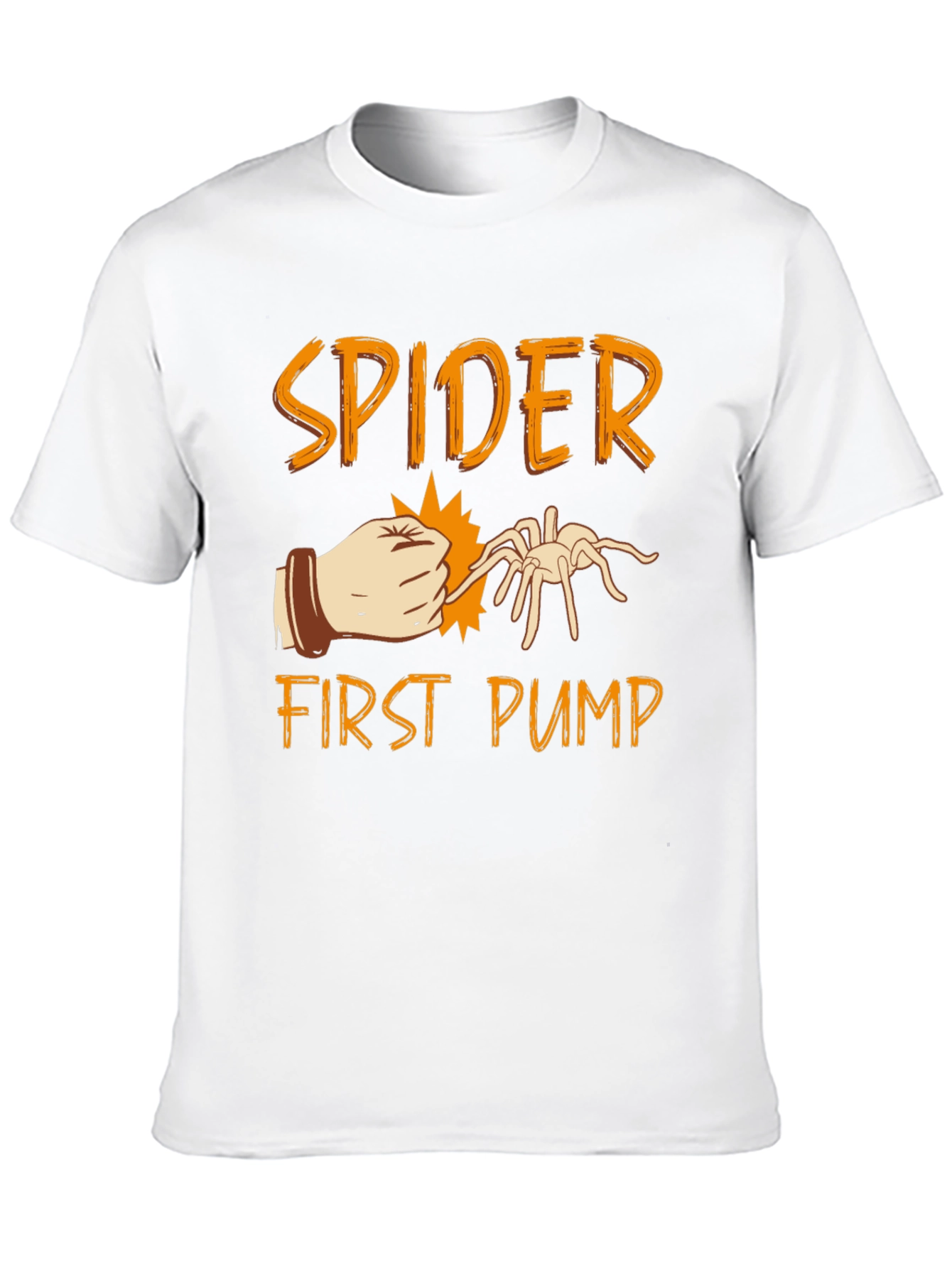 Black Spider First Pump Black Graphic T-Shirt view 10
