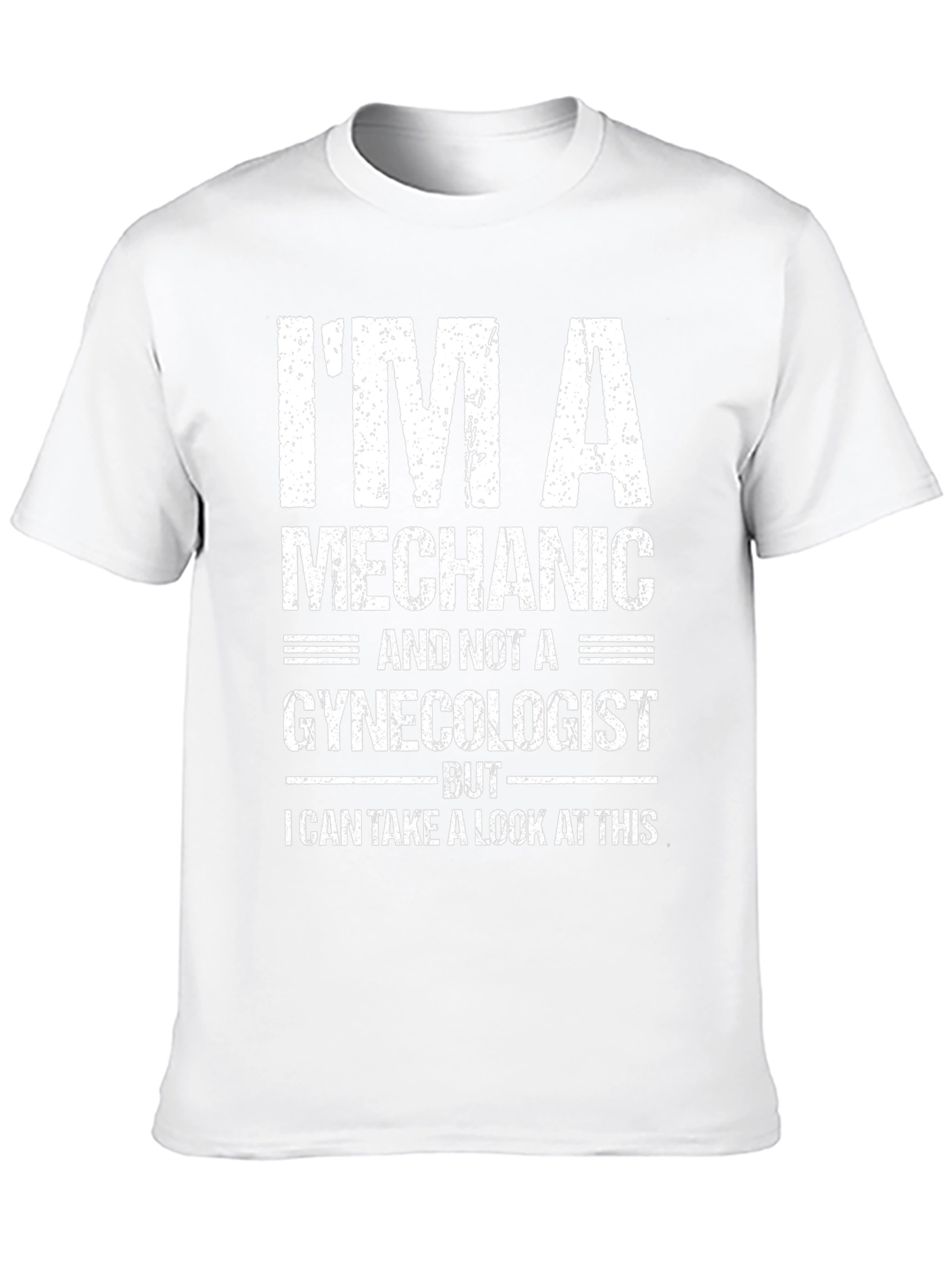 Black I'm a Mechanic T-Shirt view 10