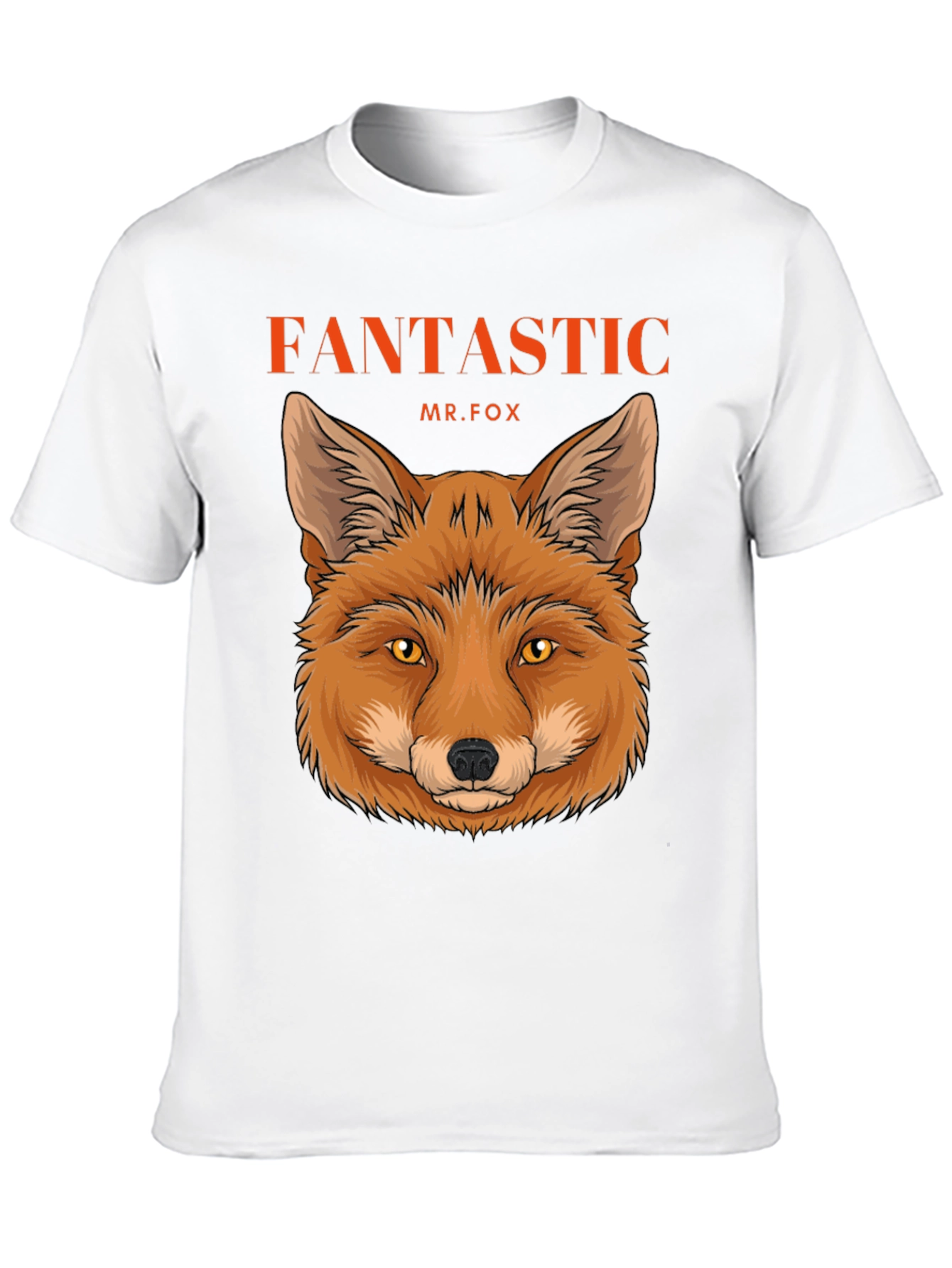 Black Fantastic Mr. Fox Graphic Tee - Black Cotton T-Shirt view 10