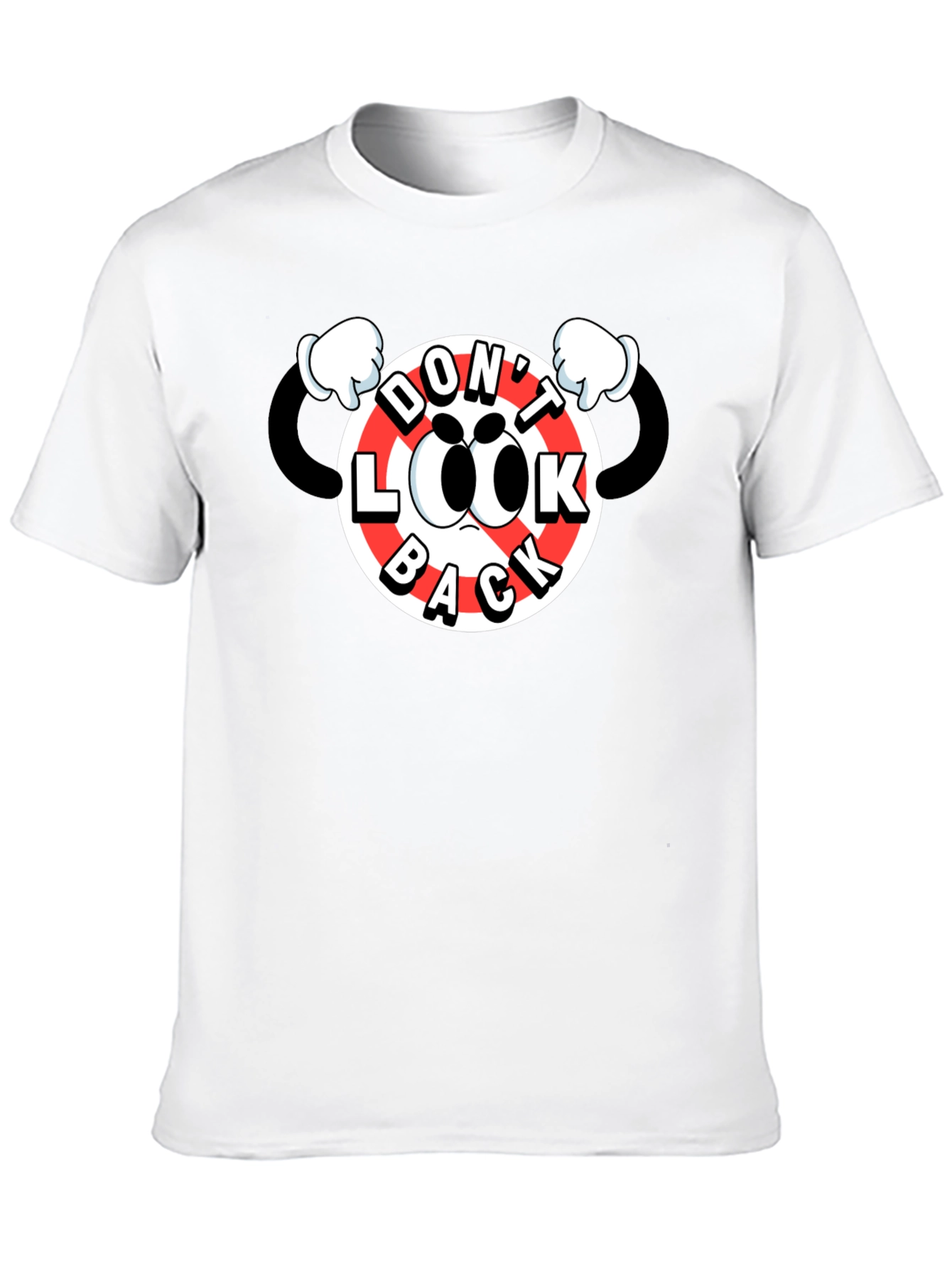 Black Don't Look Back Graphic Tee view 10