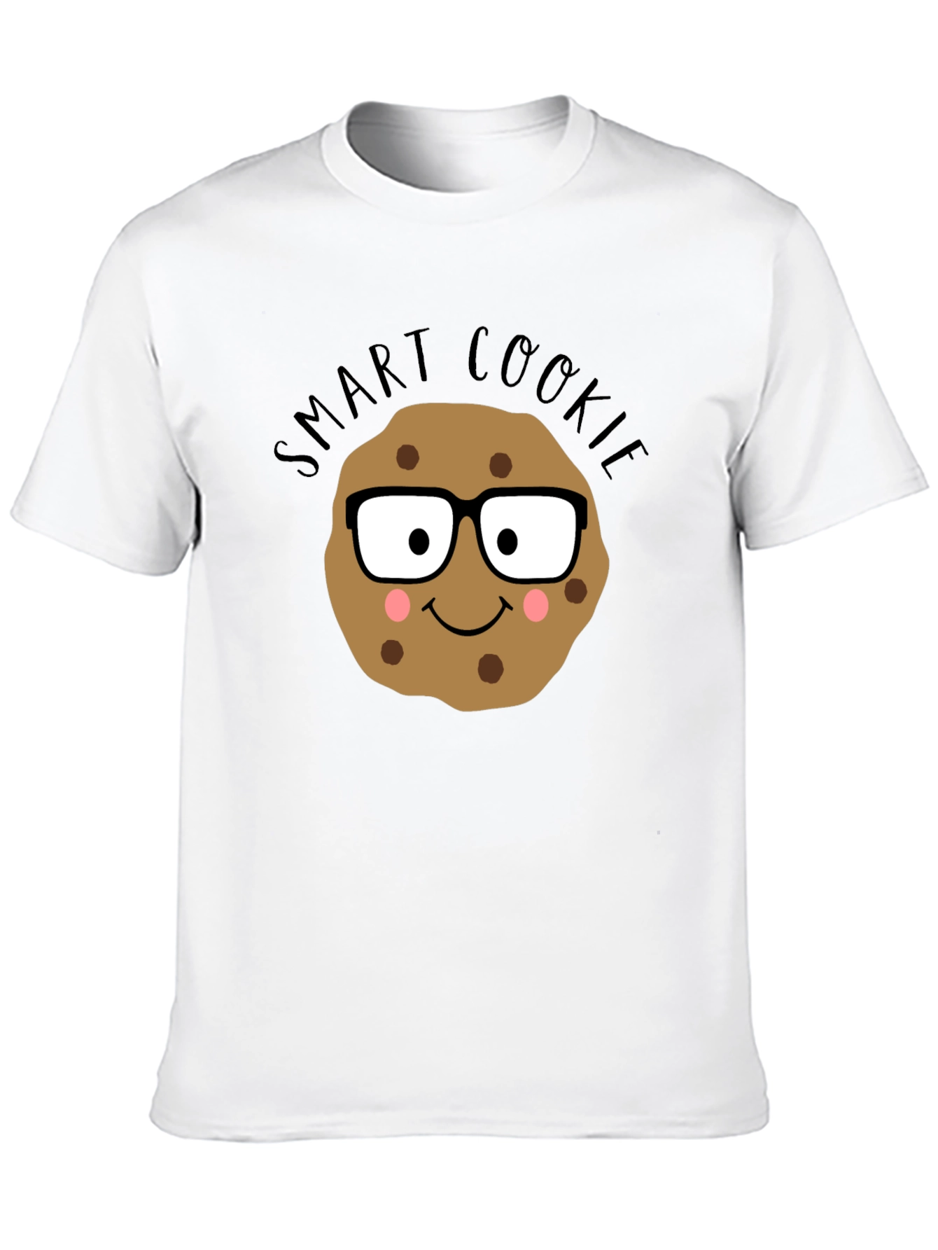 Black Smart Cookie T-Shirt: Funny Geeky Tee view 10