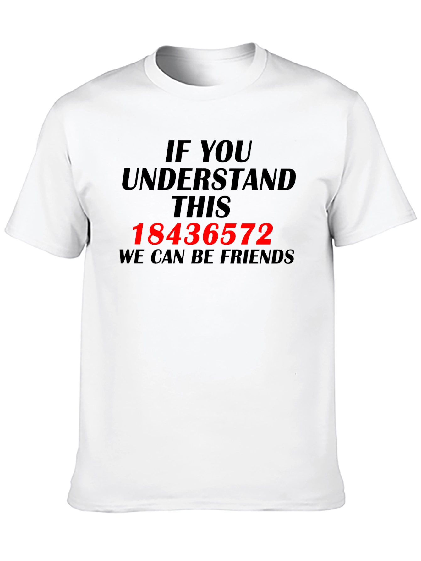 Black IF YOU UNDERSTAND THIS 18436572 T-Shirt view 10