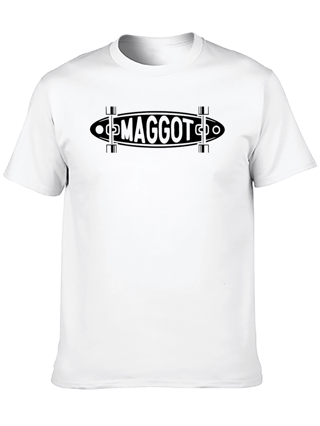 Black Maggot Skateboard Graphic Tee - Classic Black view 10