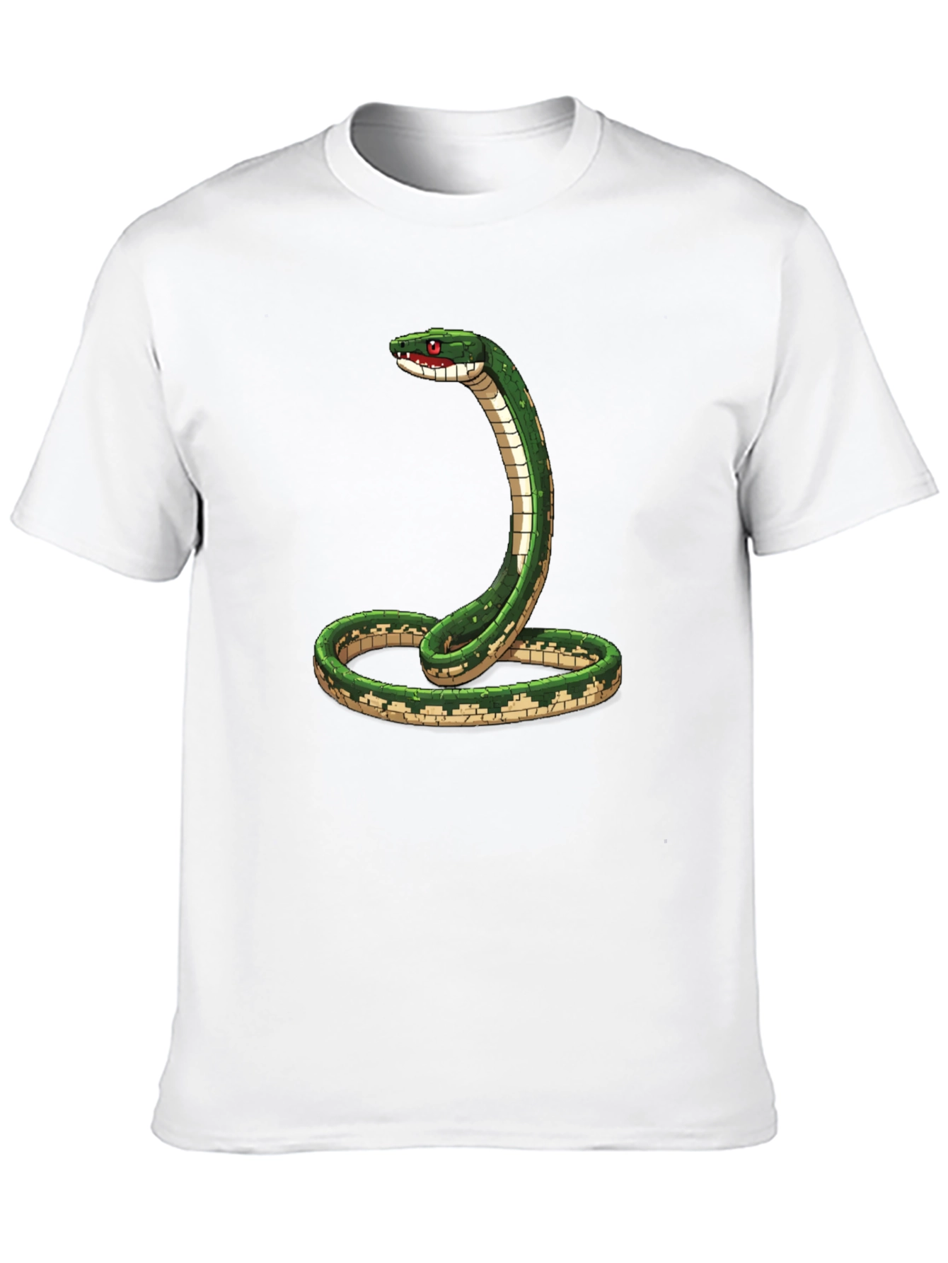 Black Snake Graphic Tee - Reptile Lover T-Shirt view 10