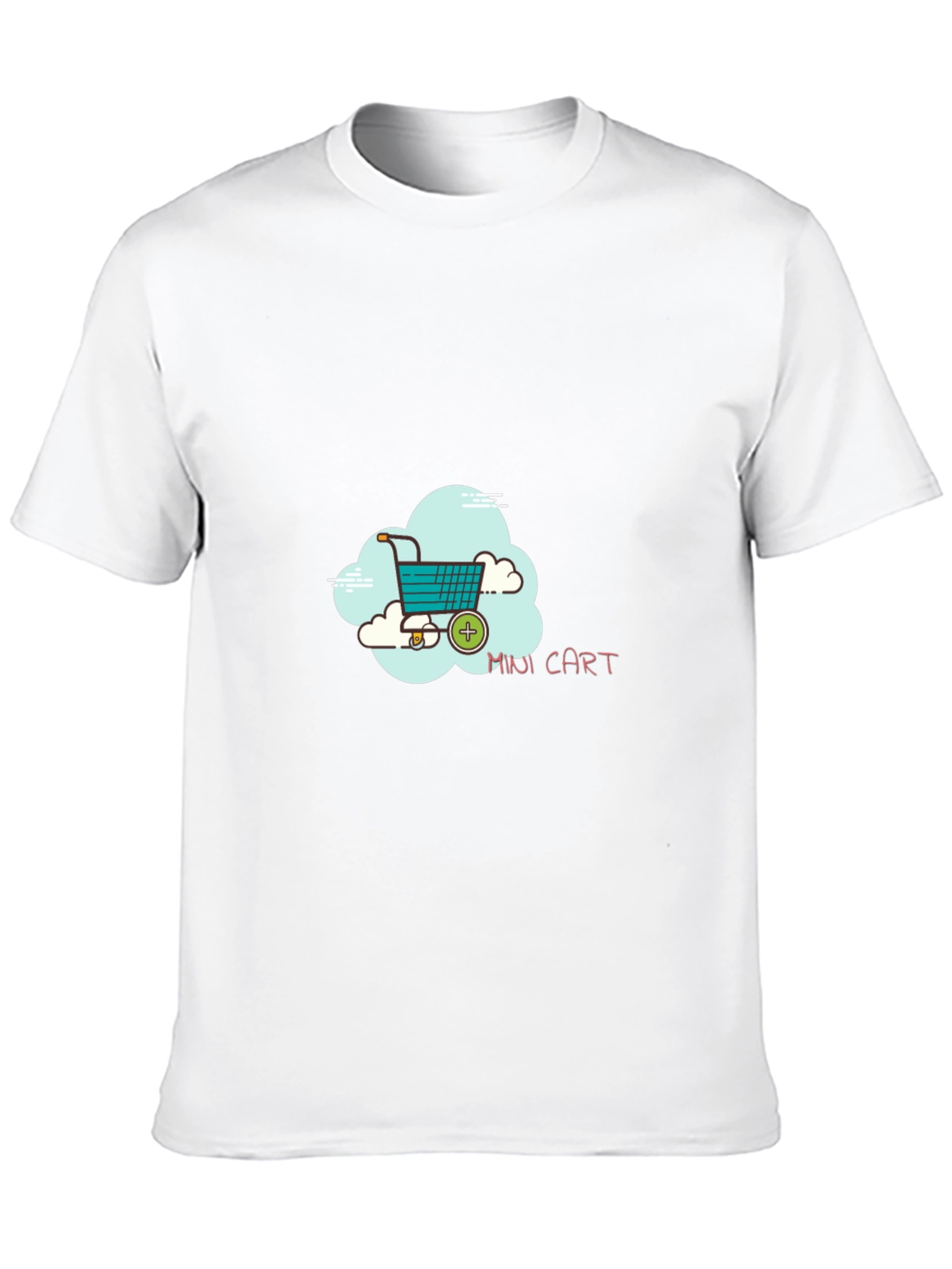 Mini Cart Graphic Black T-Shirt - 10