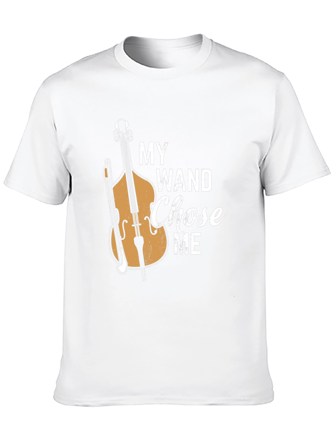 Black My Wand Chose Me Bass Player T-Shirt view 10