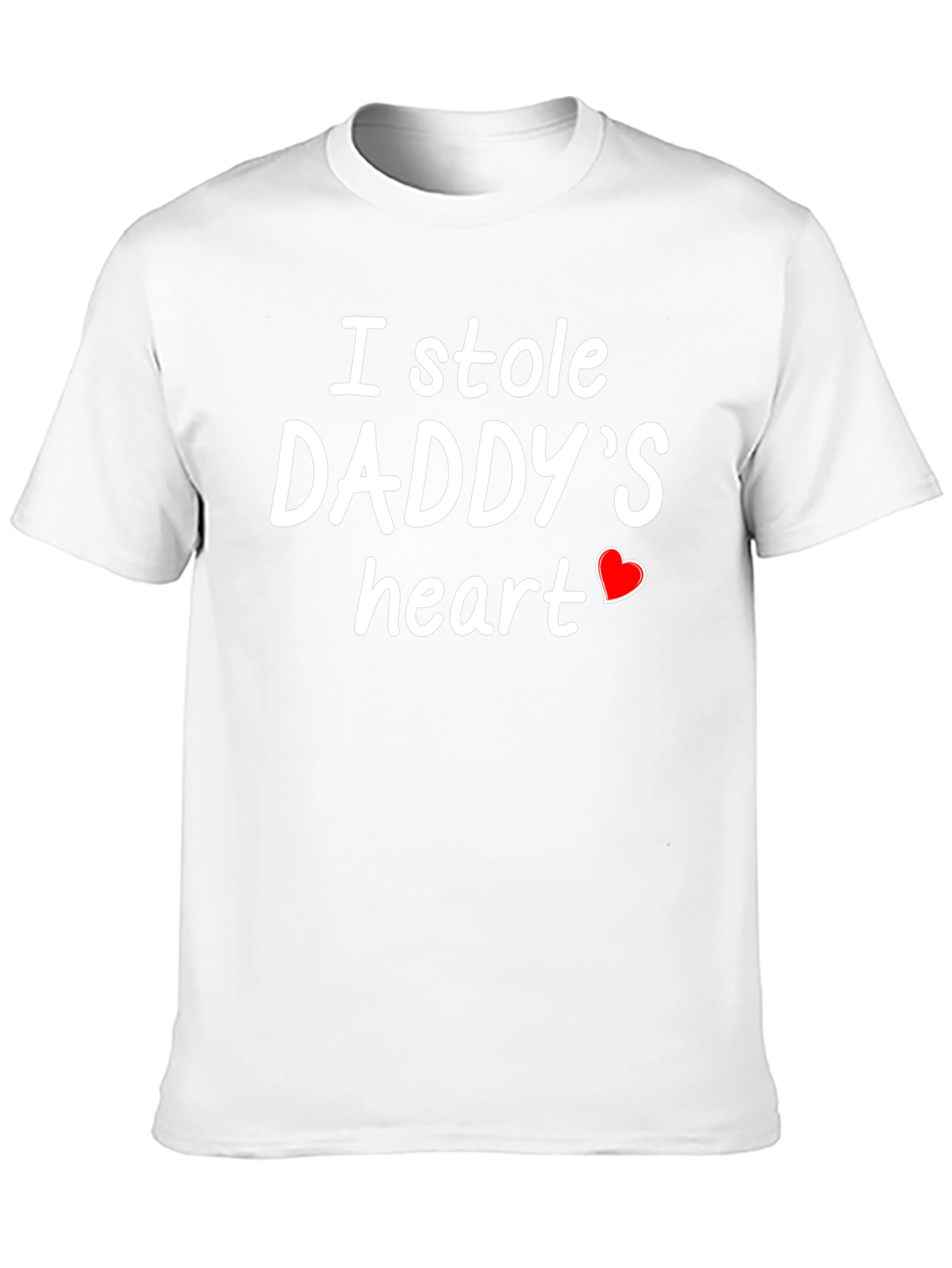 Black I Stole Daddy's Heart T-Shirt view 10
